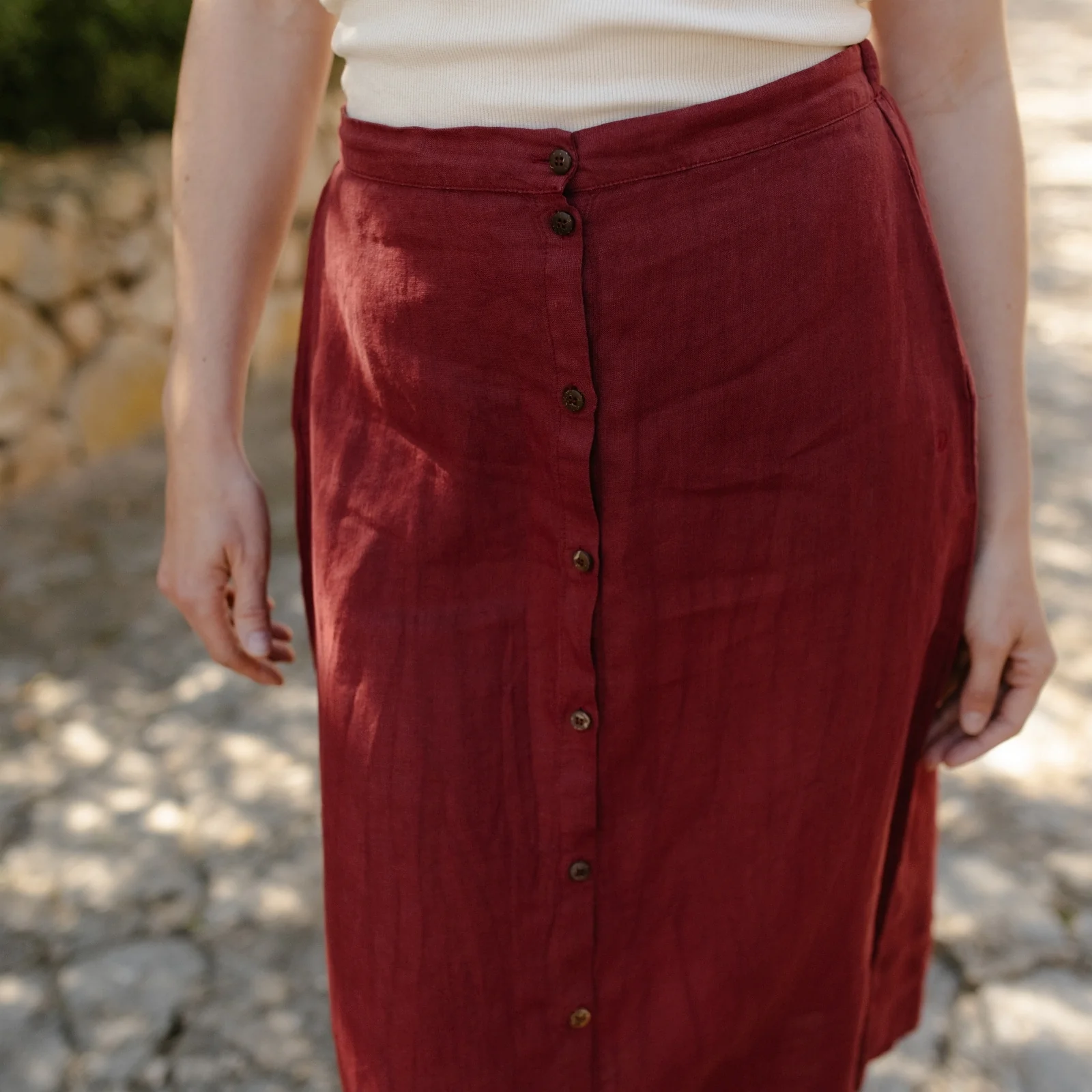 Leinen Rock Alia - Image 10