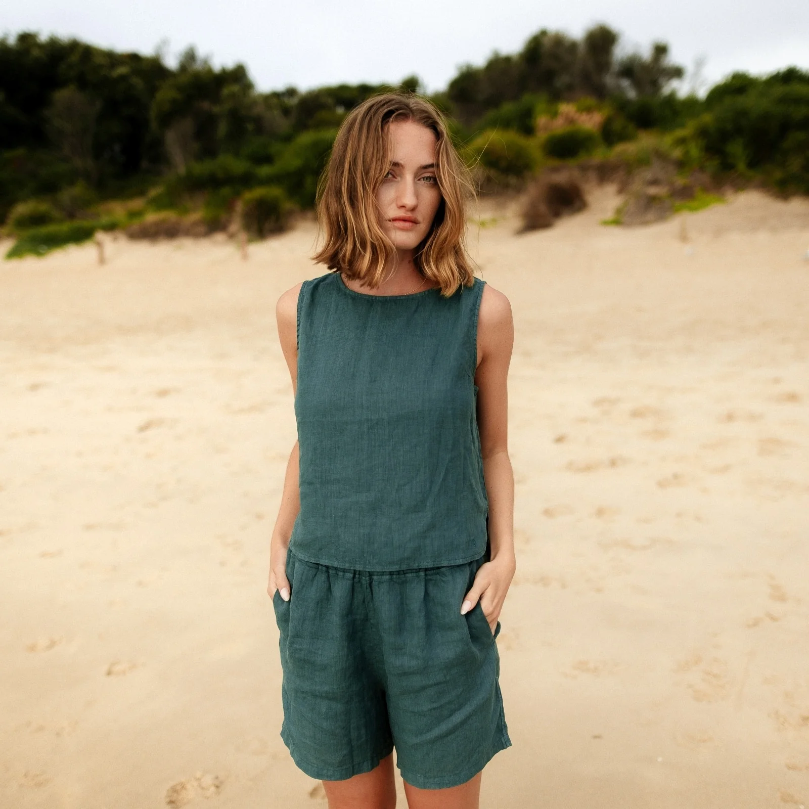 Leinen Top Elsa - Image 6