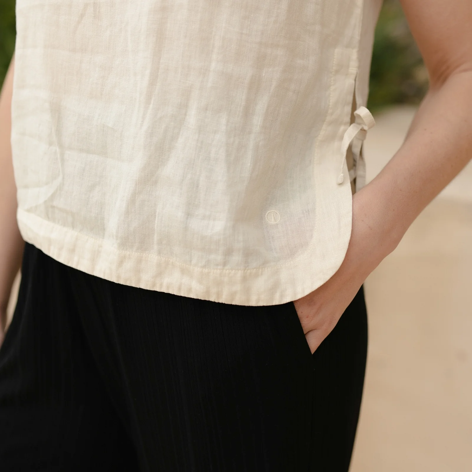 Leinen Top Elsa - Image 19