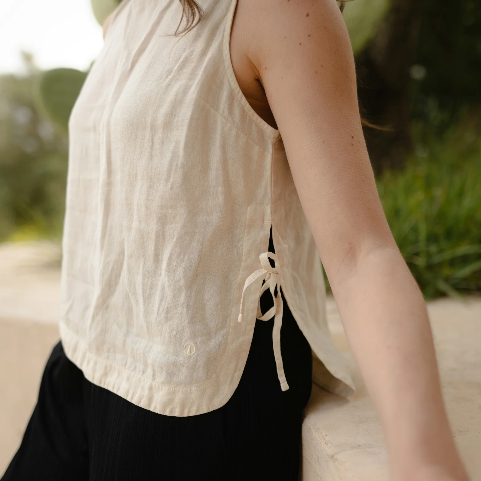 Leinen Top Elsa - Image 8