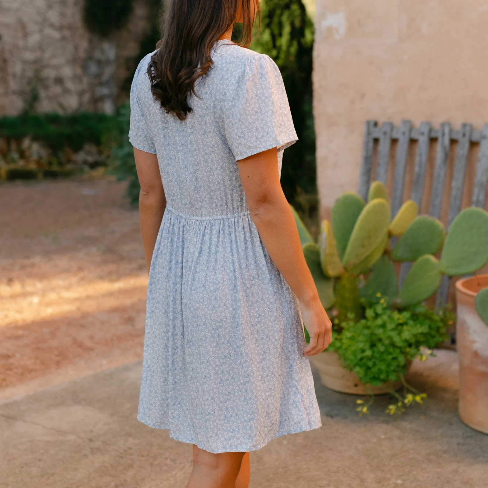 Mini Kleid Svante mit Blumenmuster - Image 13