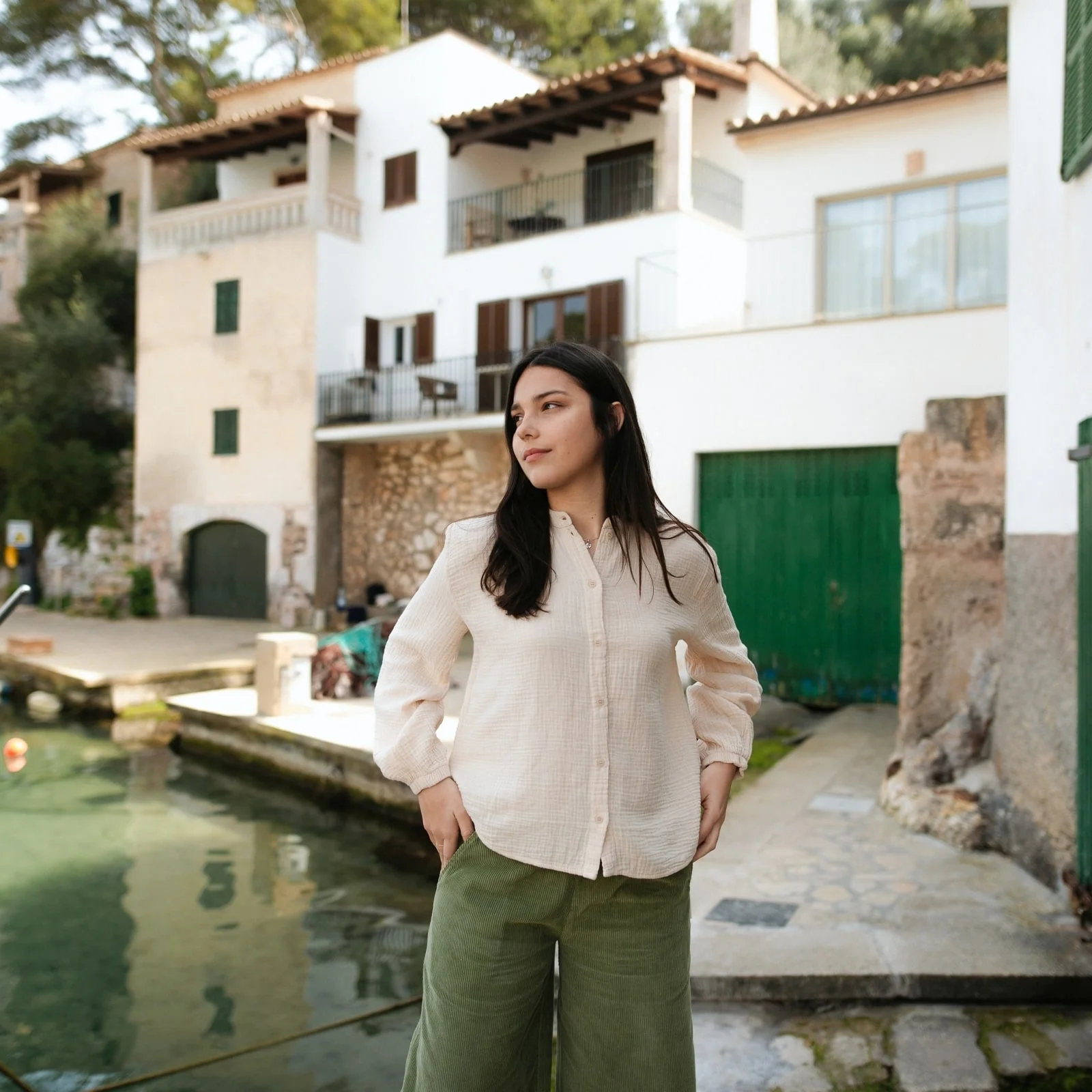 Musselin Bluse Clara - Image 16