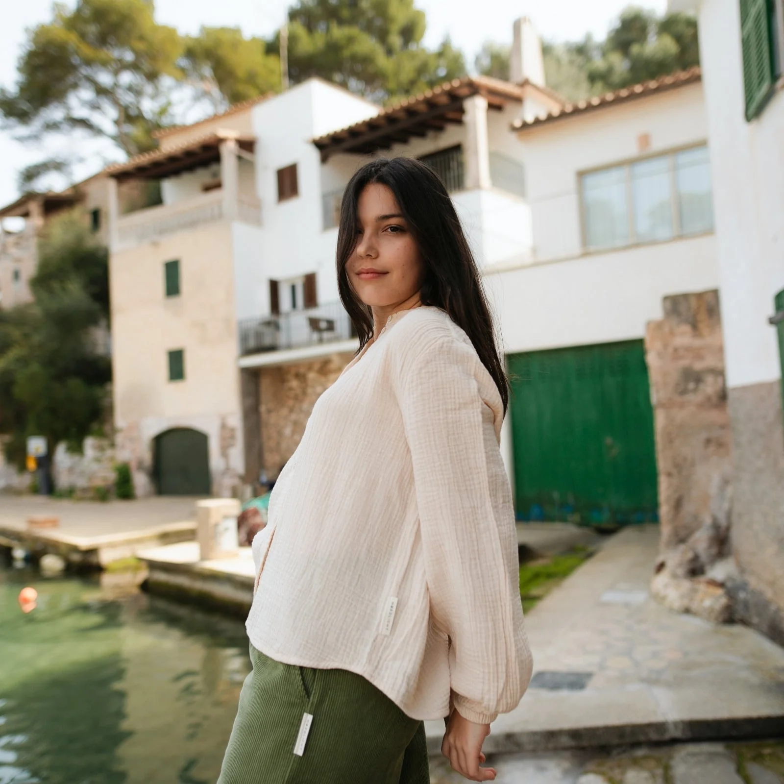 Musselin Bluse Clara - Image 8