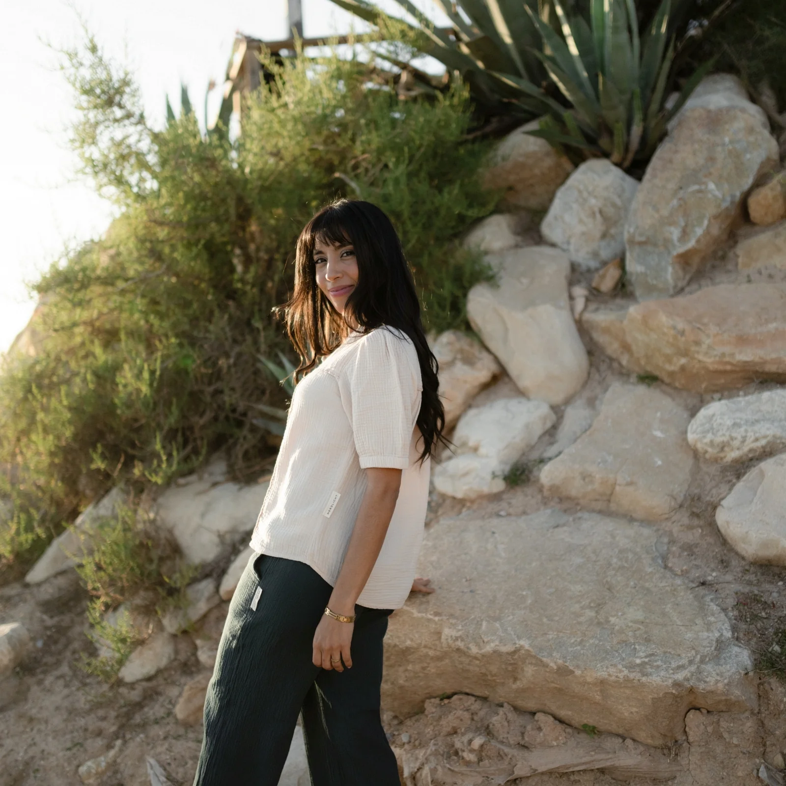 Musselin Bluse Emi - Image 13