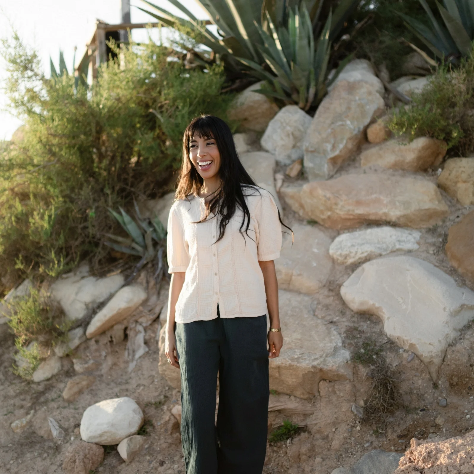 Musselin Bluse Emi - Image 15
