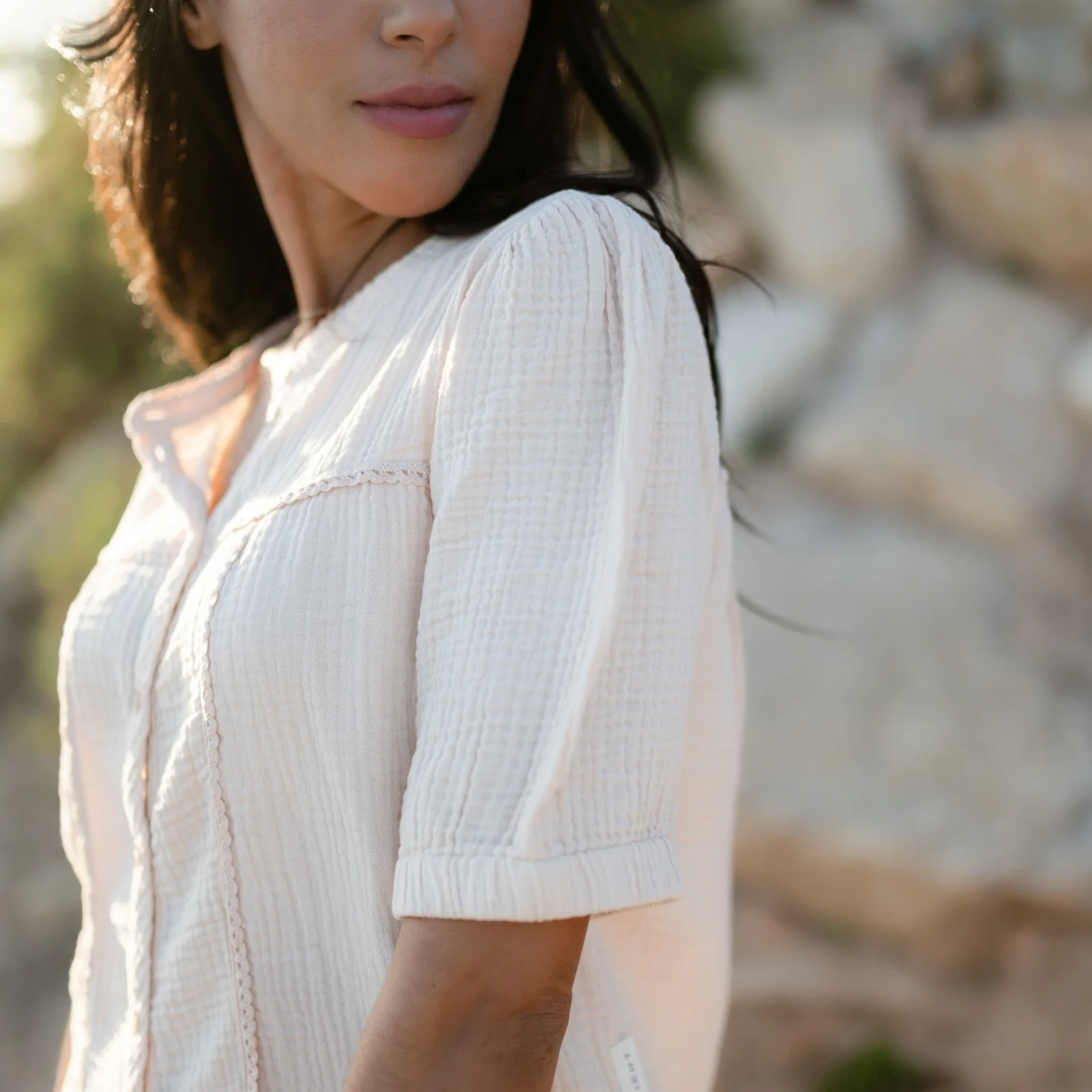 Musselin Bluse Emi - Image 25