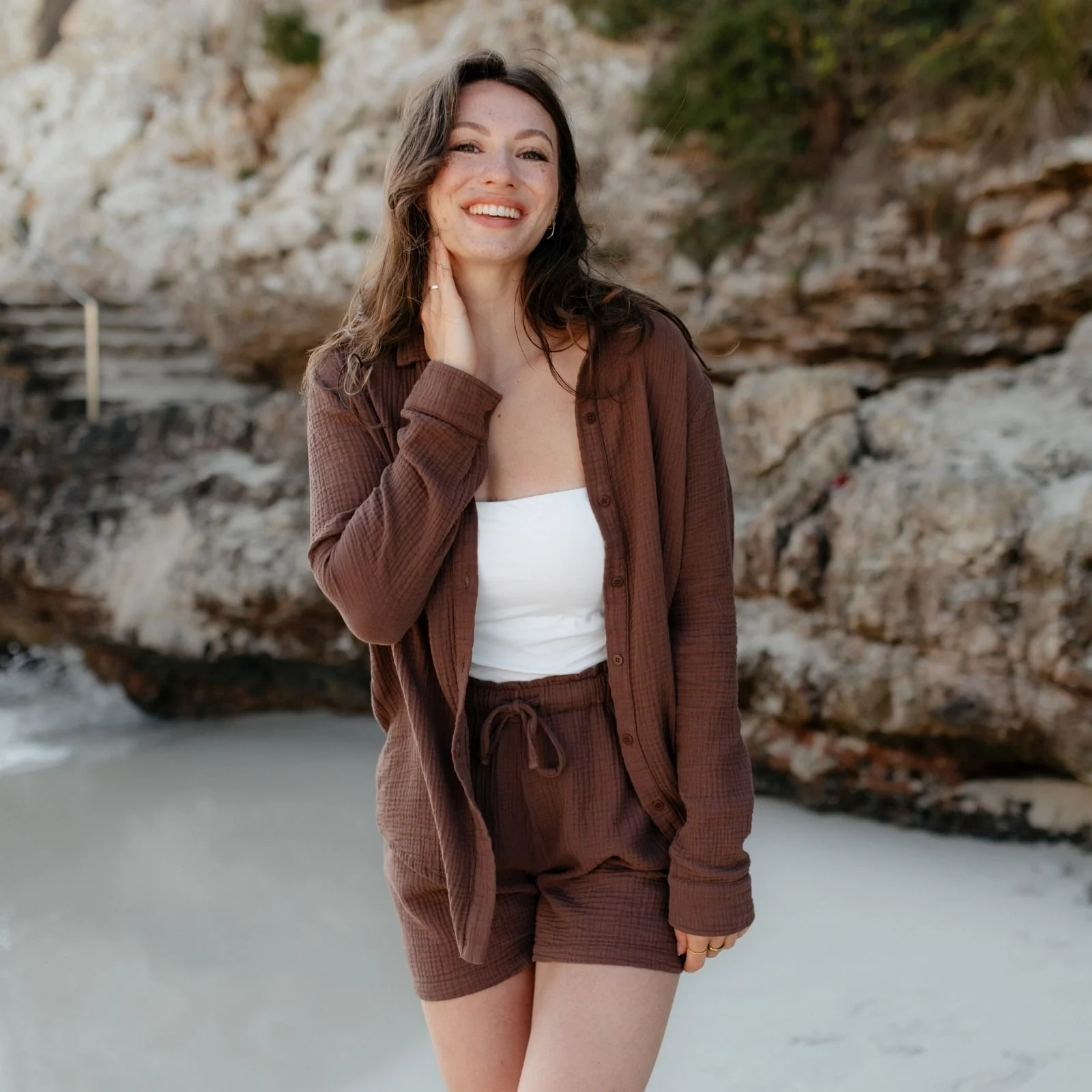 Musselin Bluse Fenja - Image 18