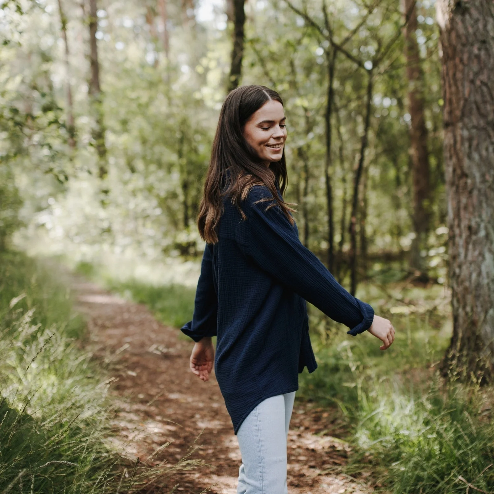 Musselin Bluse Fenja - Image 7