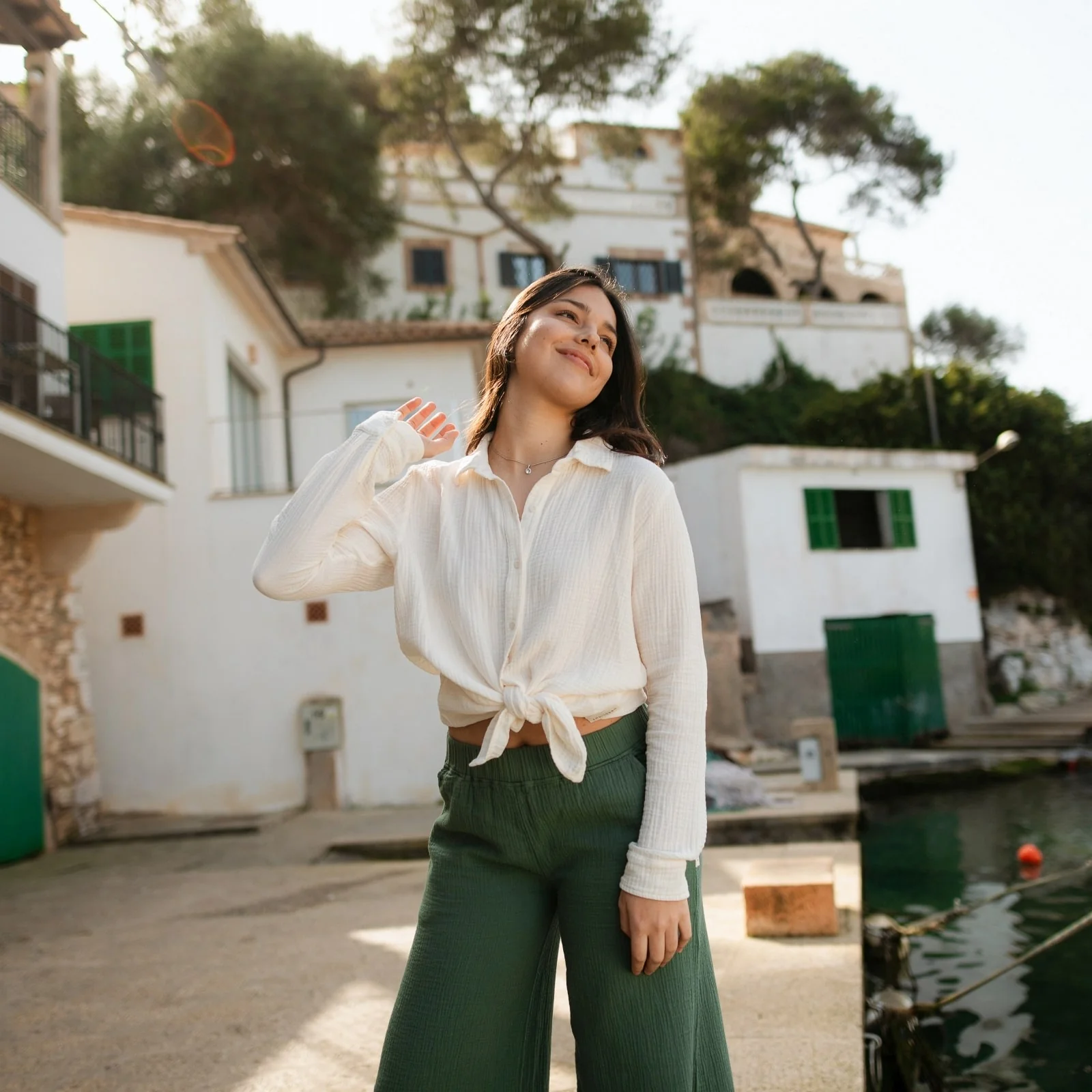 Musselin Bluse Fenja - Image 13