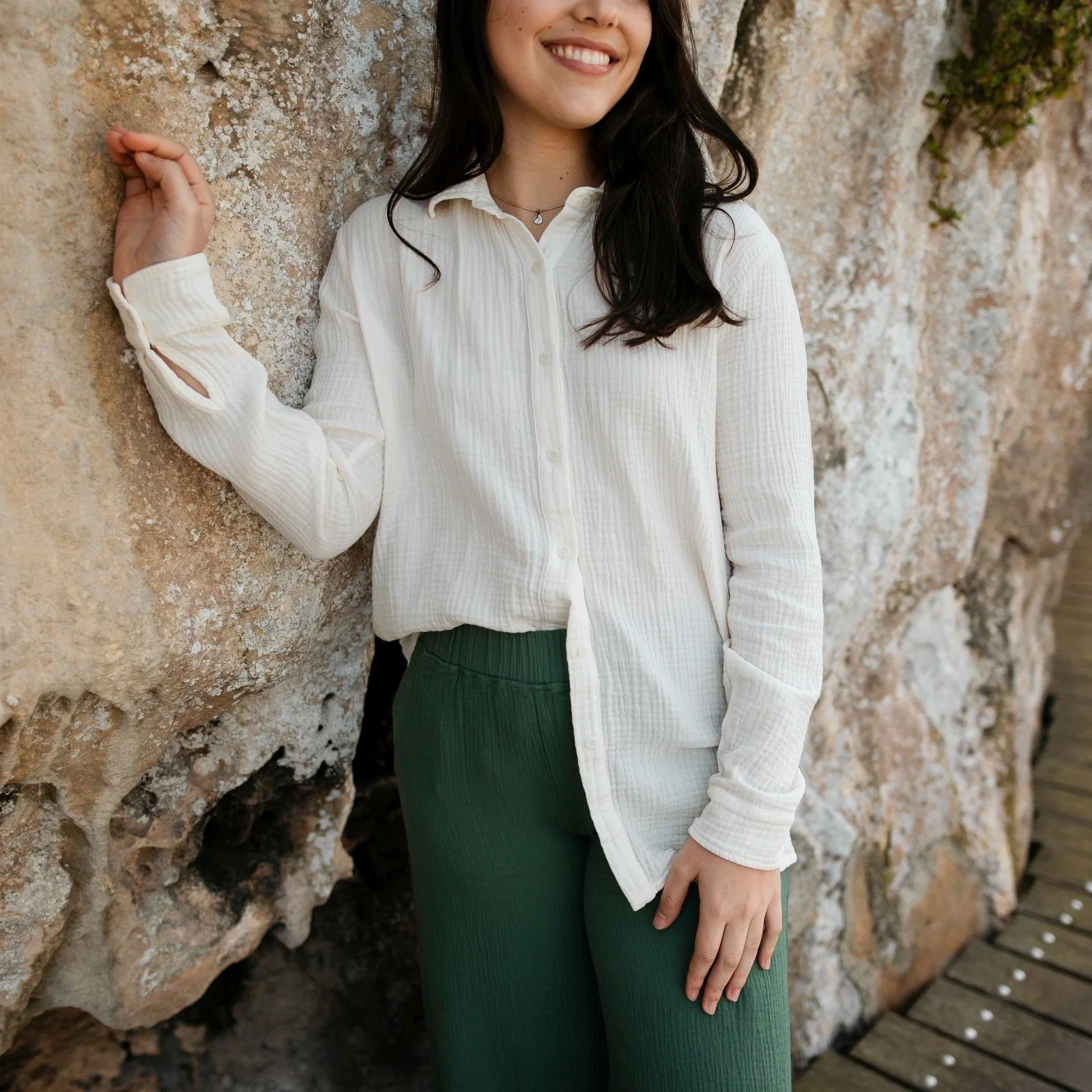 Musselin Bluse Fenja - Image 31