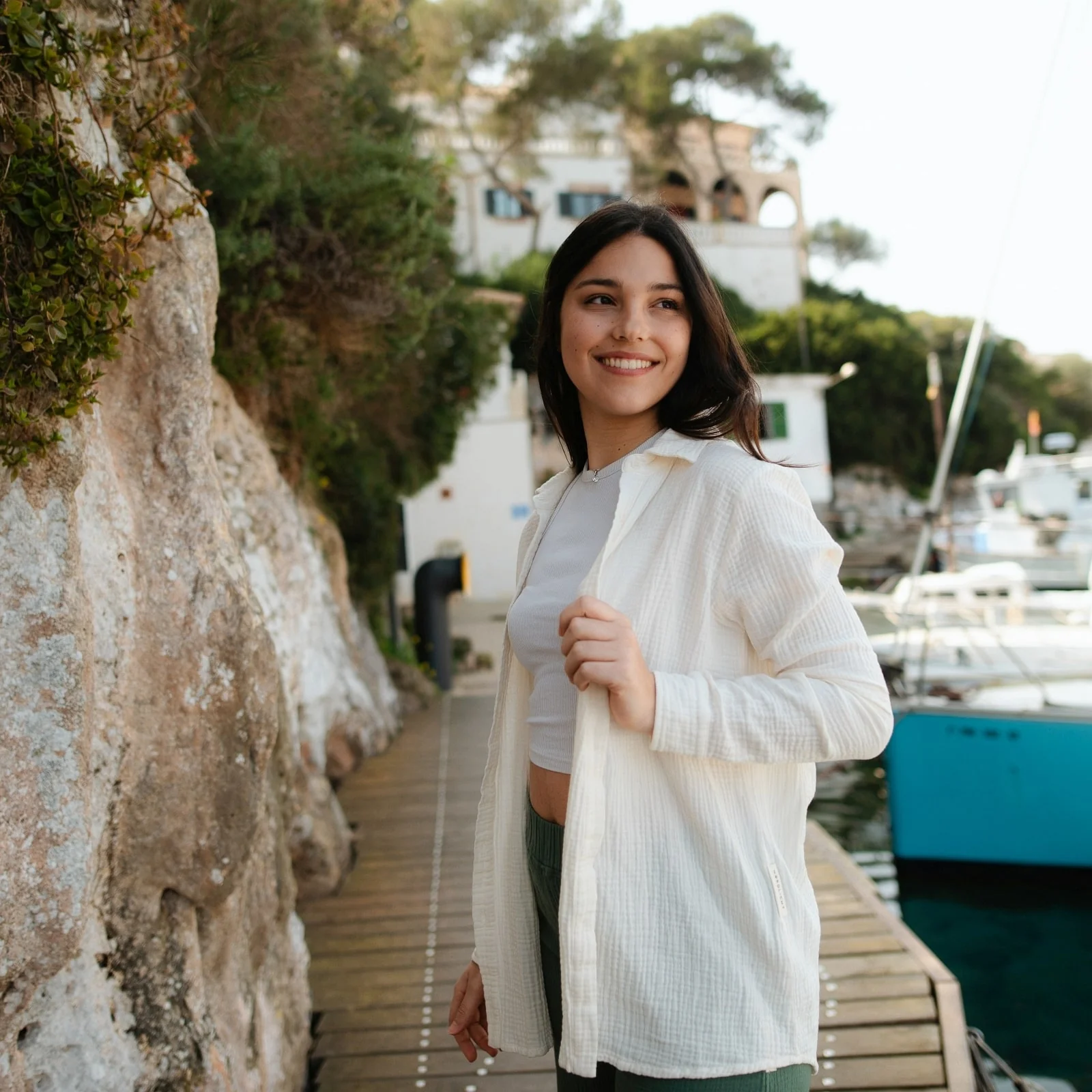 Musselin Bluse Fenja - Image 5