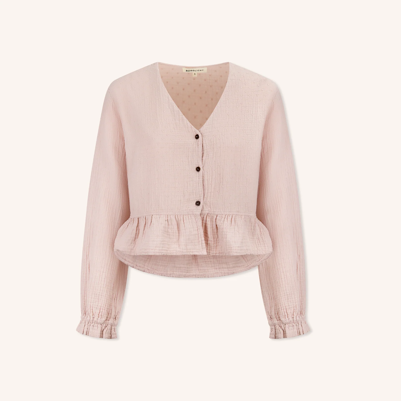 Musselin Bluse Selma mit Punkten - Image 2