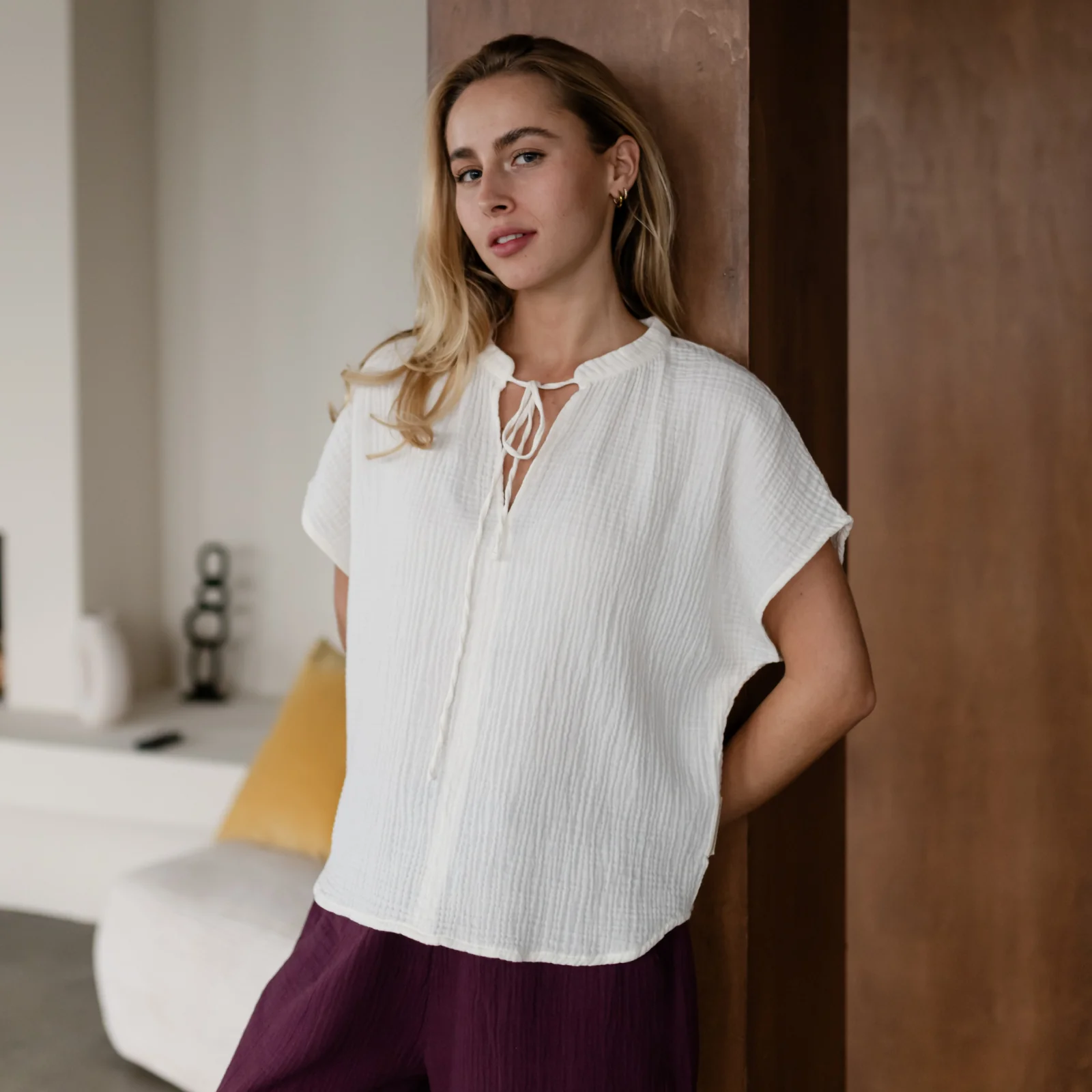 Musselin Bluse Telse - Image 2