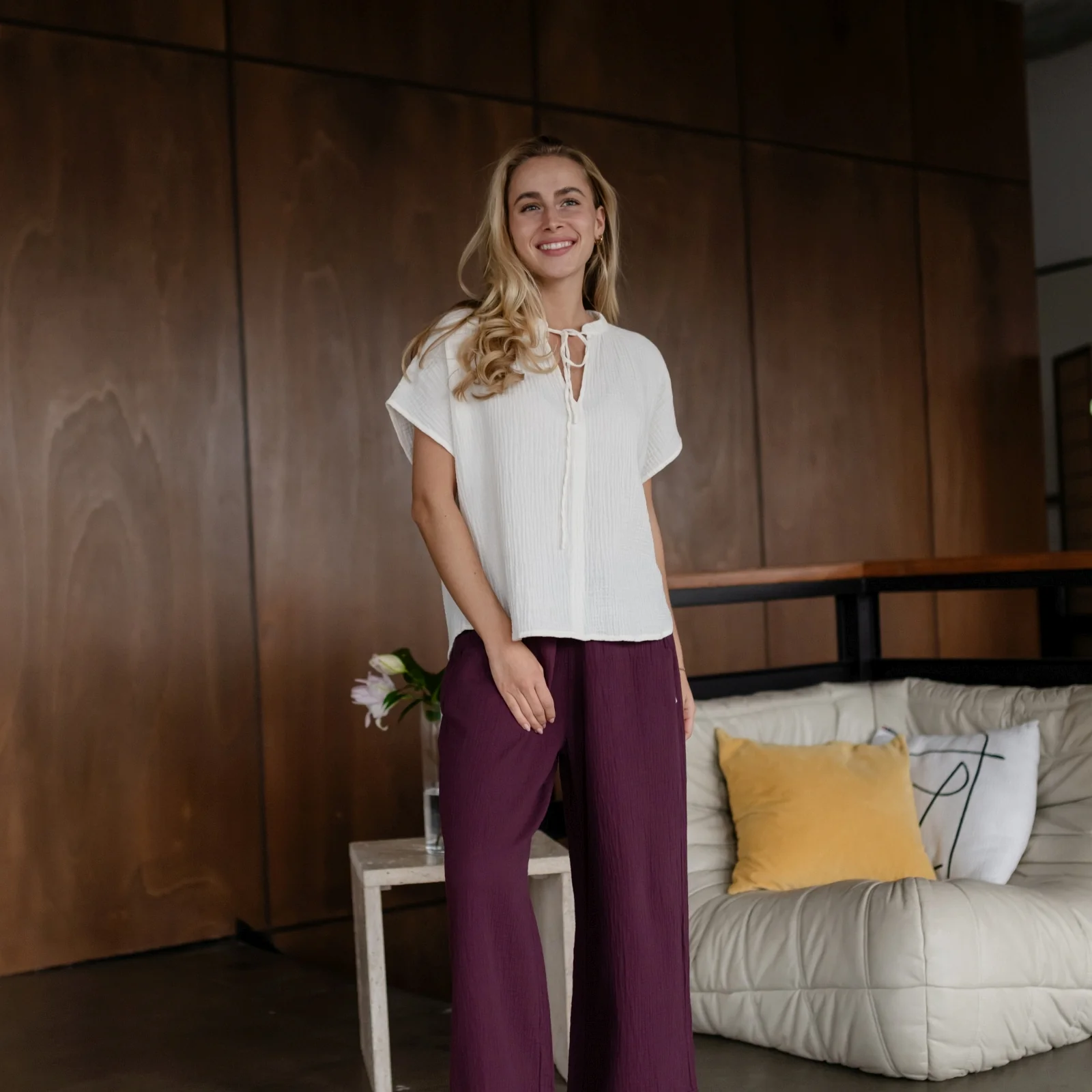 Musselin Bluse Telse - Image 8