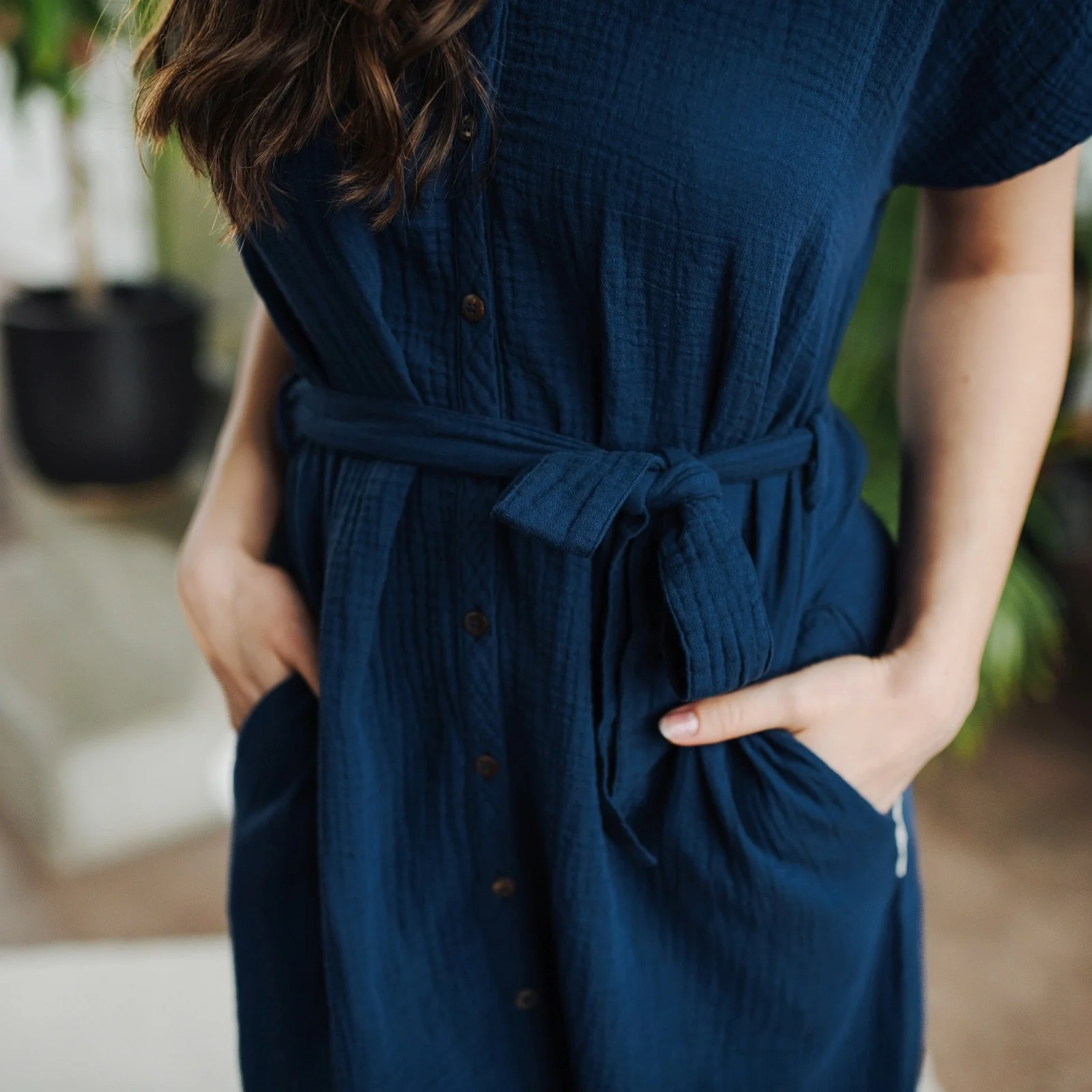 Musselin Blusenkleid Ella - Image 11