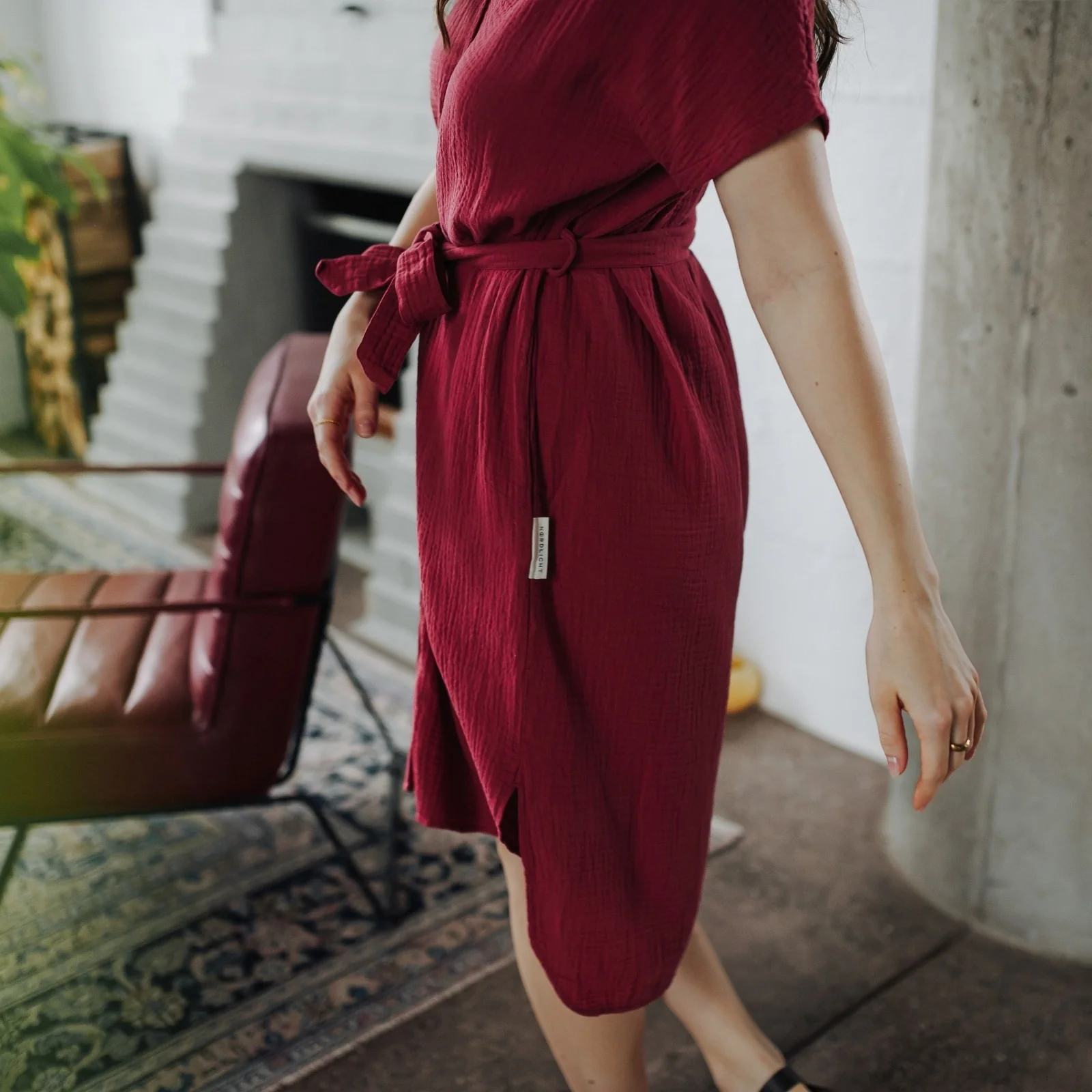 Musselin Blusenkleid Ella - Image 15