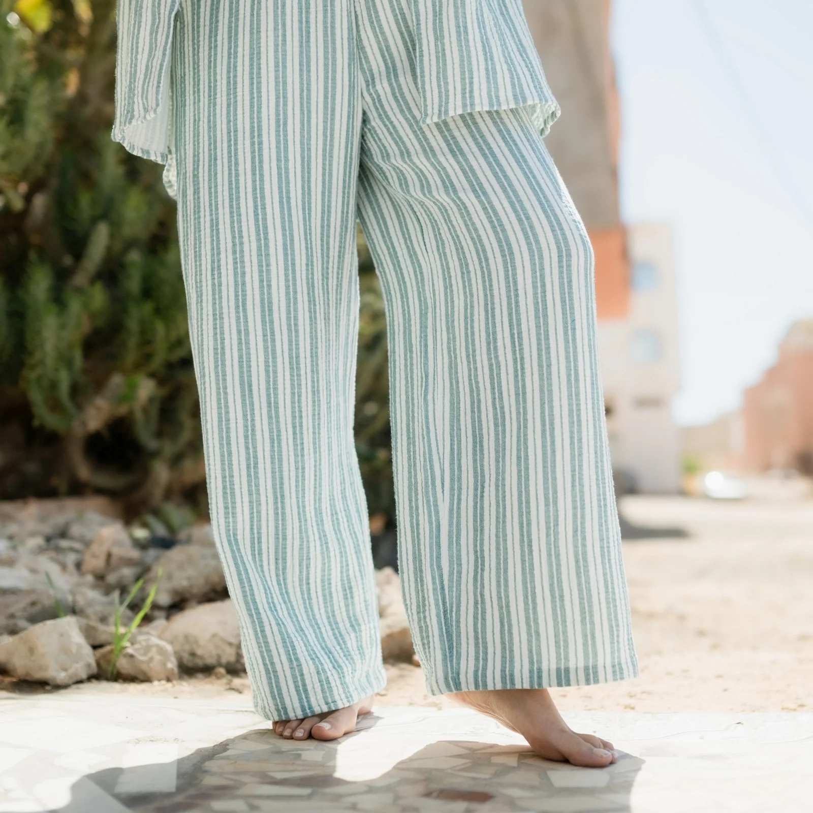 Musselin Hose Leja gestreift - Image 10