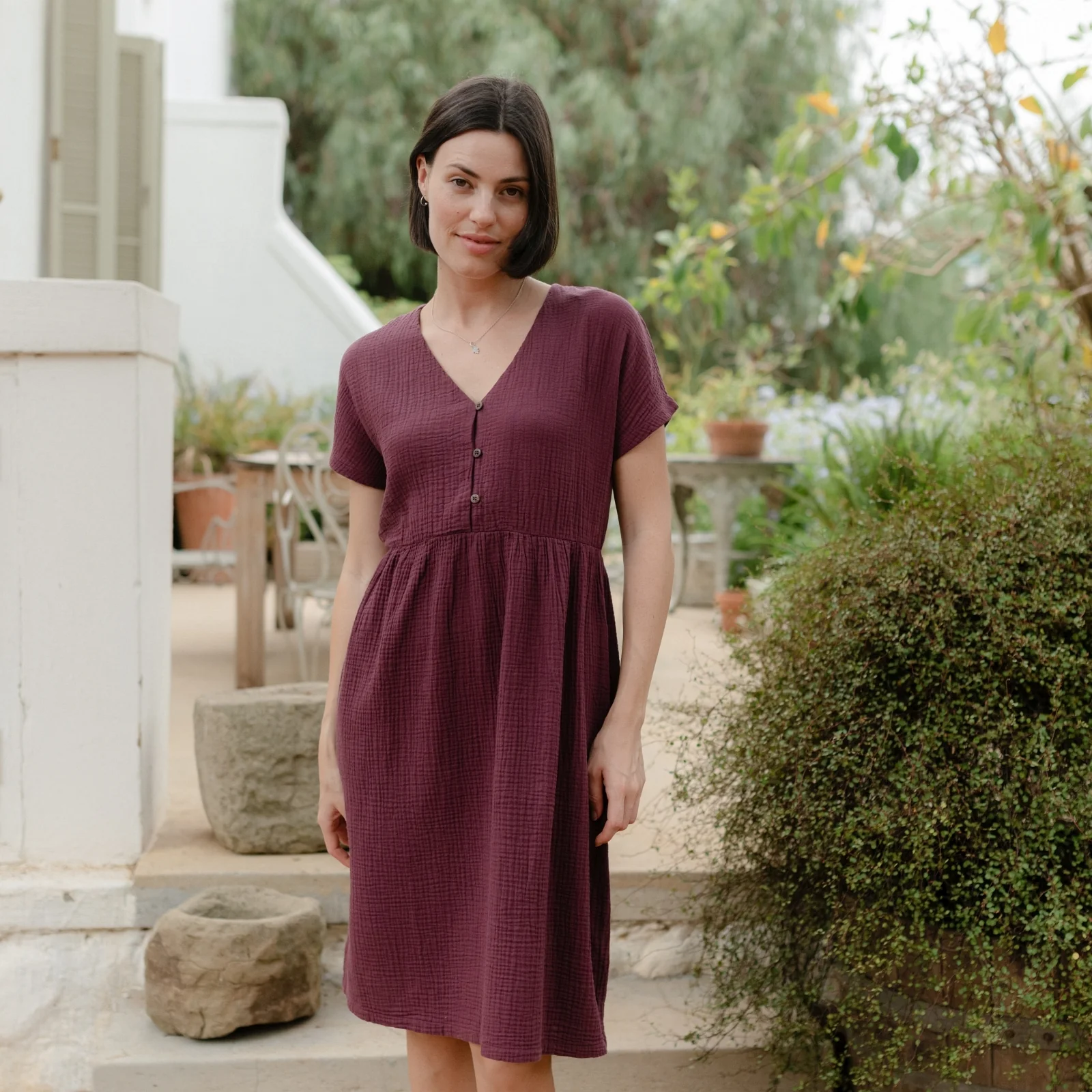 Musselin Kleid Alma