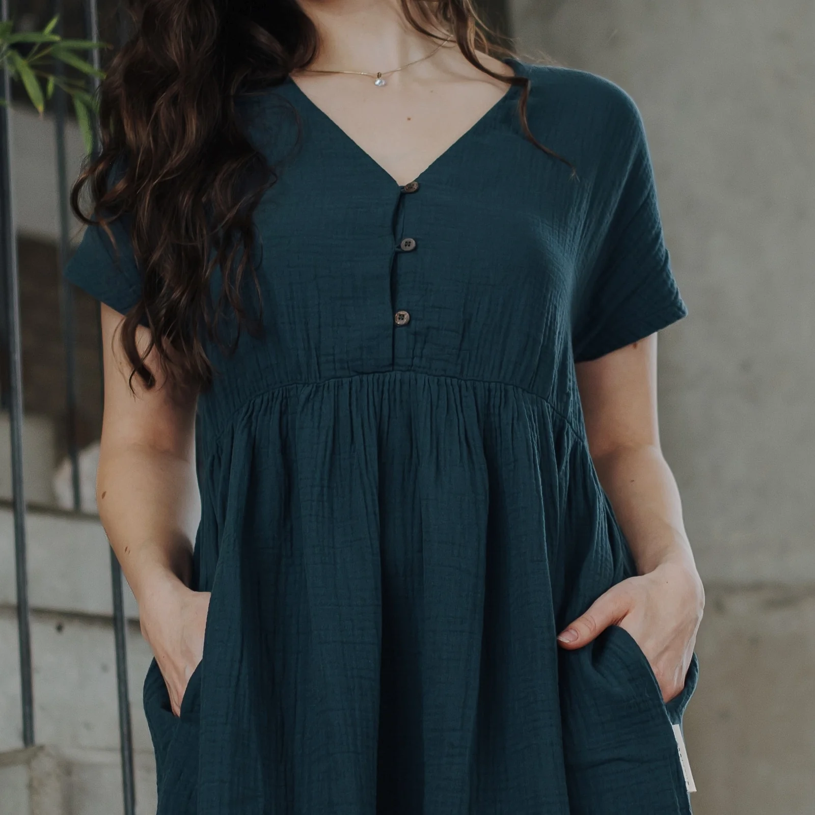 Musselin Kleid Alma - Image 3