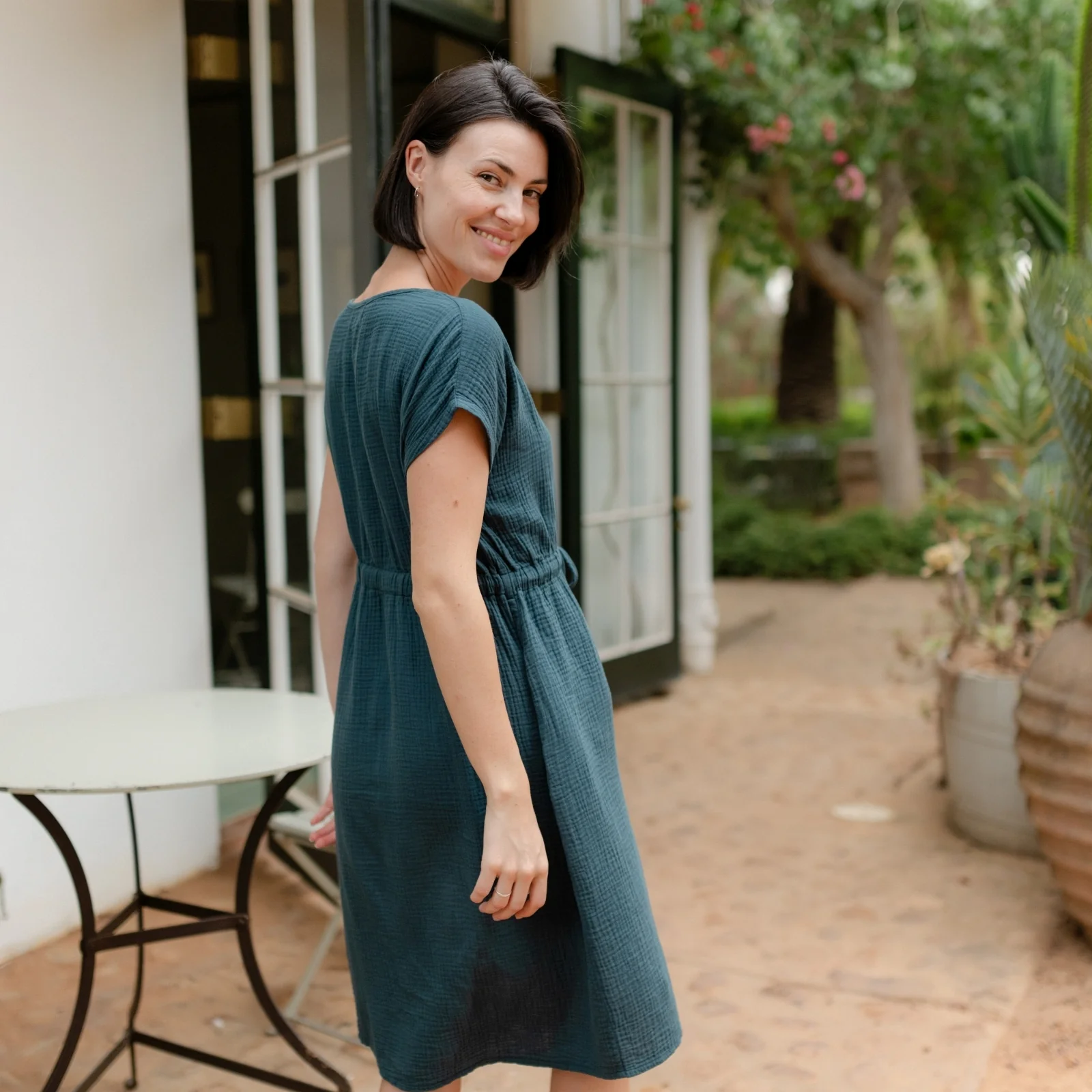 Musselin Kleid Eleni - Image 6
