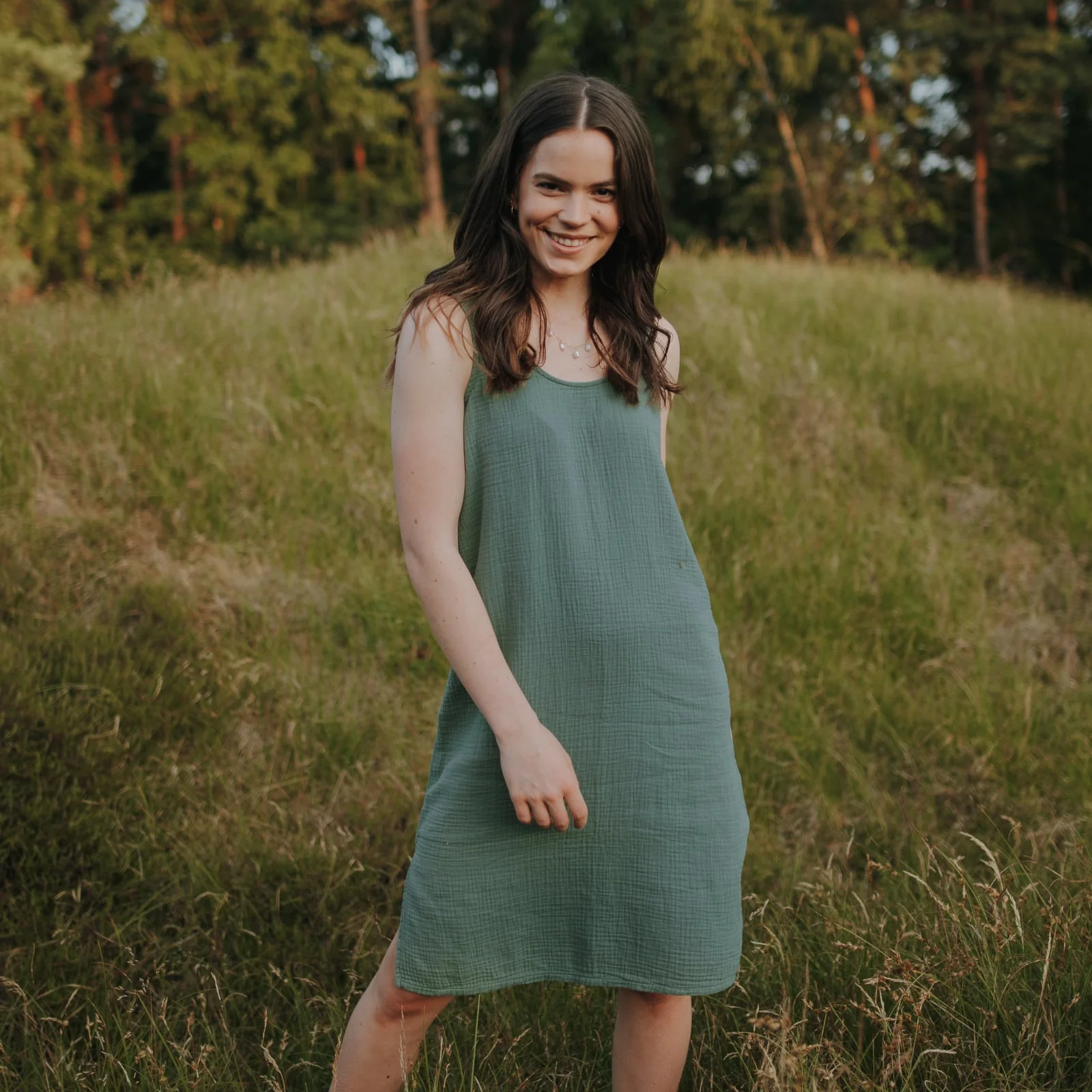 Musselin Kleid Marja
