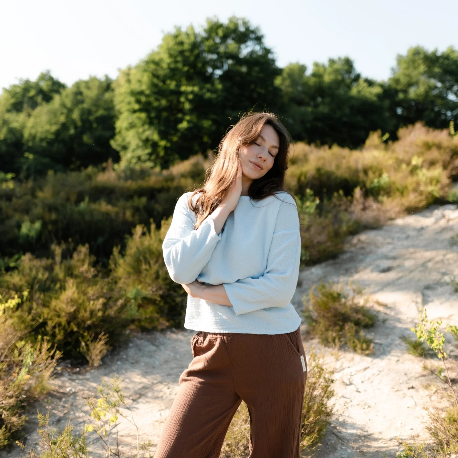 Musselin Langarmshirt Ilvy - Image 18