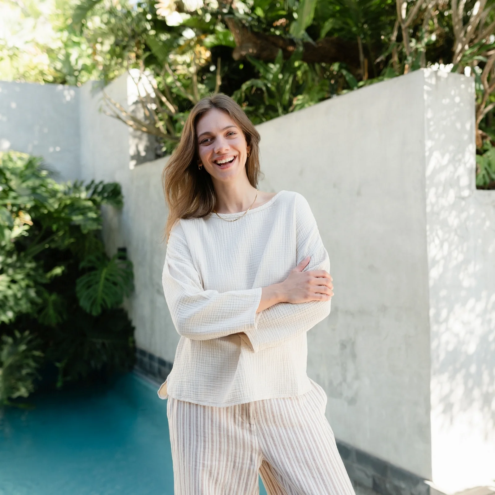 Musselin Langarmshirt Ilvy - Image 18