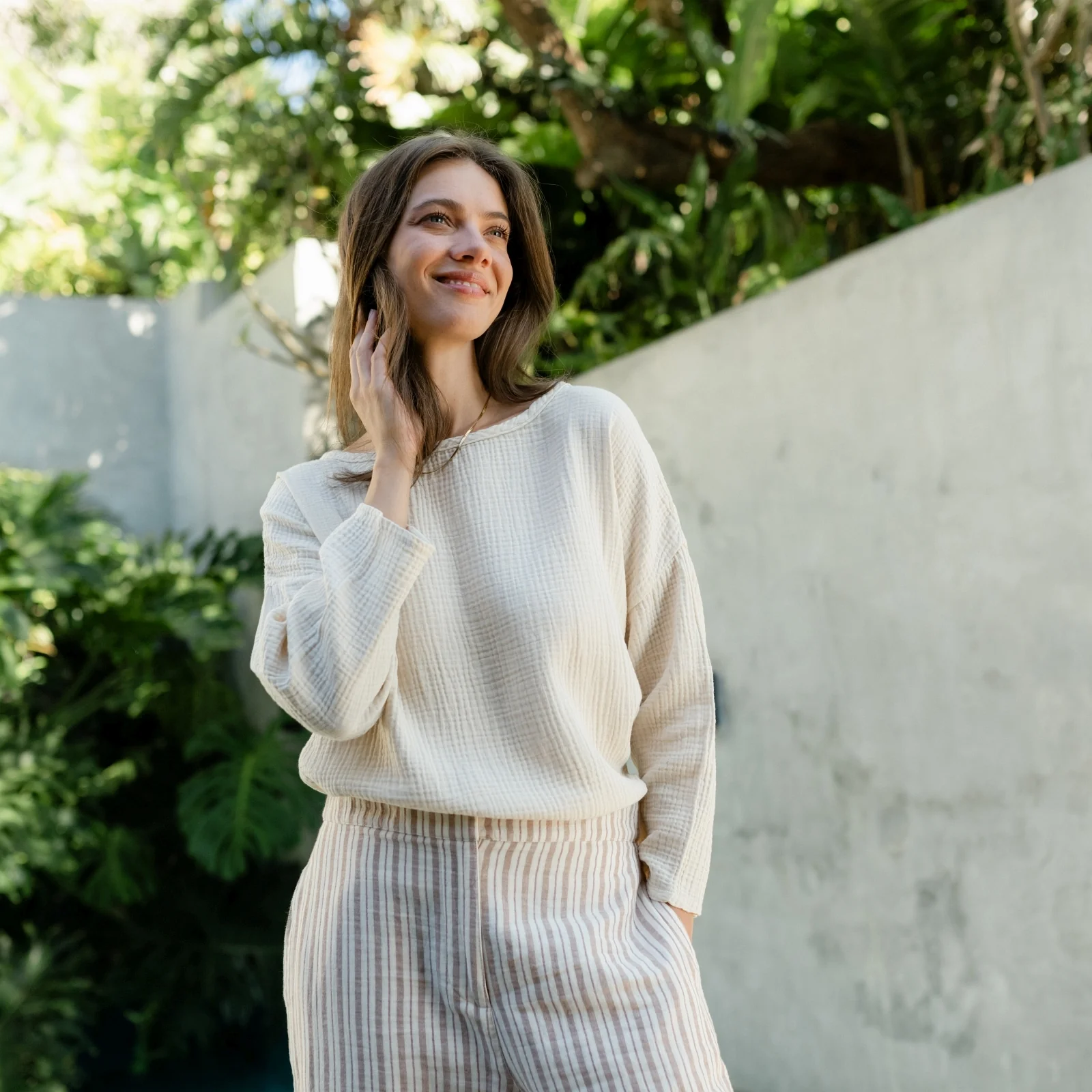 Musselin Langarmshirt Ilvy - Image 8