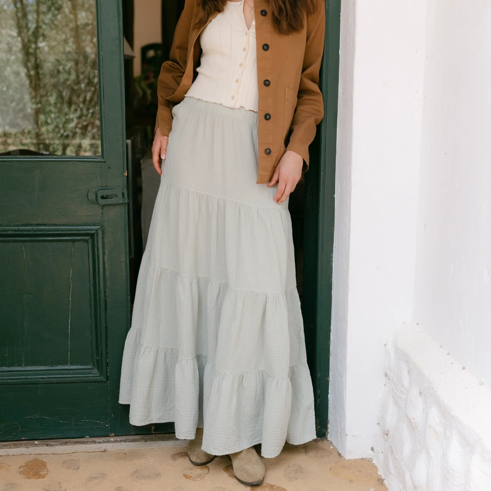 Musselin Maxi Rock Adda - Image 10
