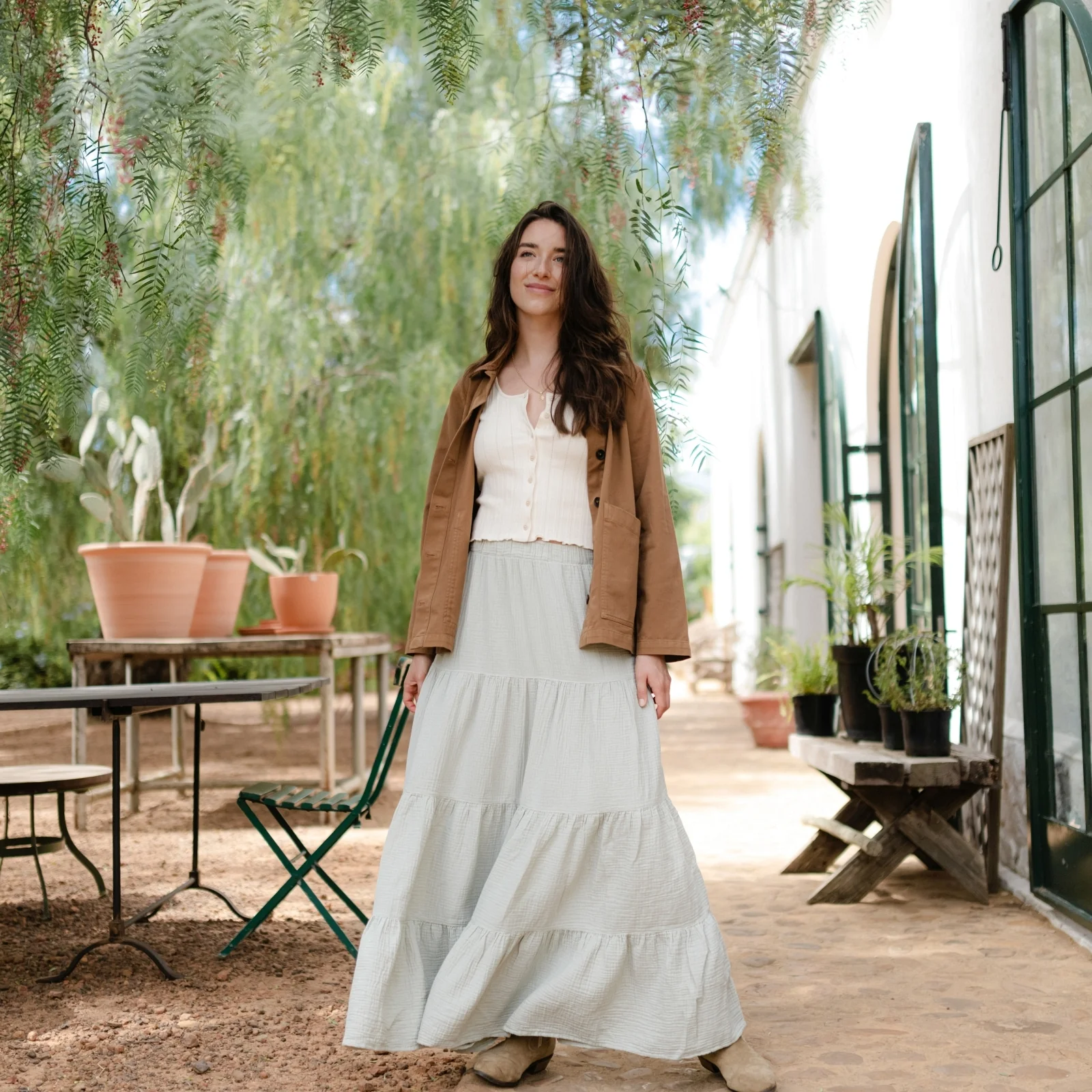 Musselin Maxi Rock Adda - Image 18