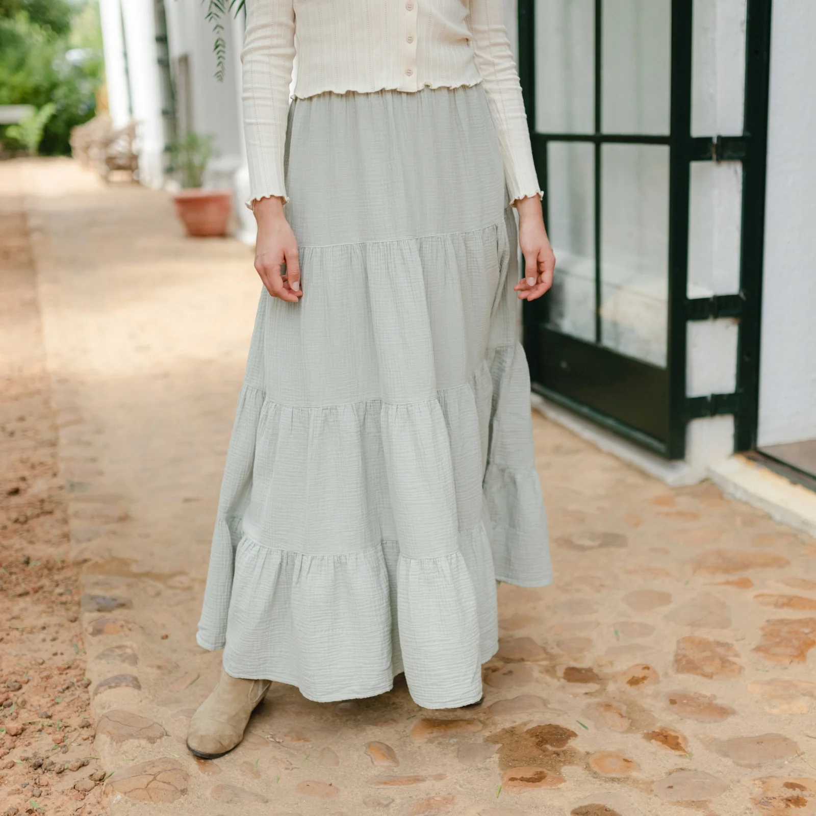 Musselin Maxi Rock Adda - Image 4