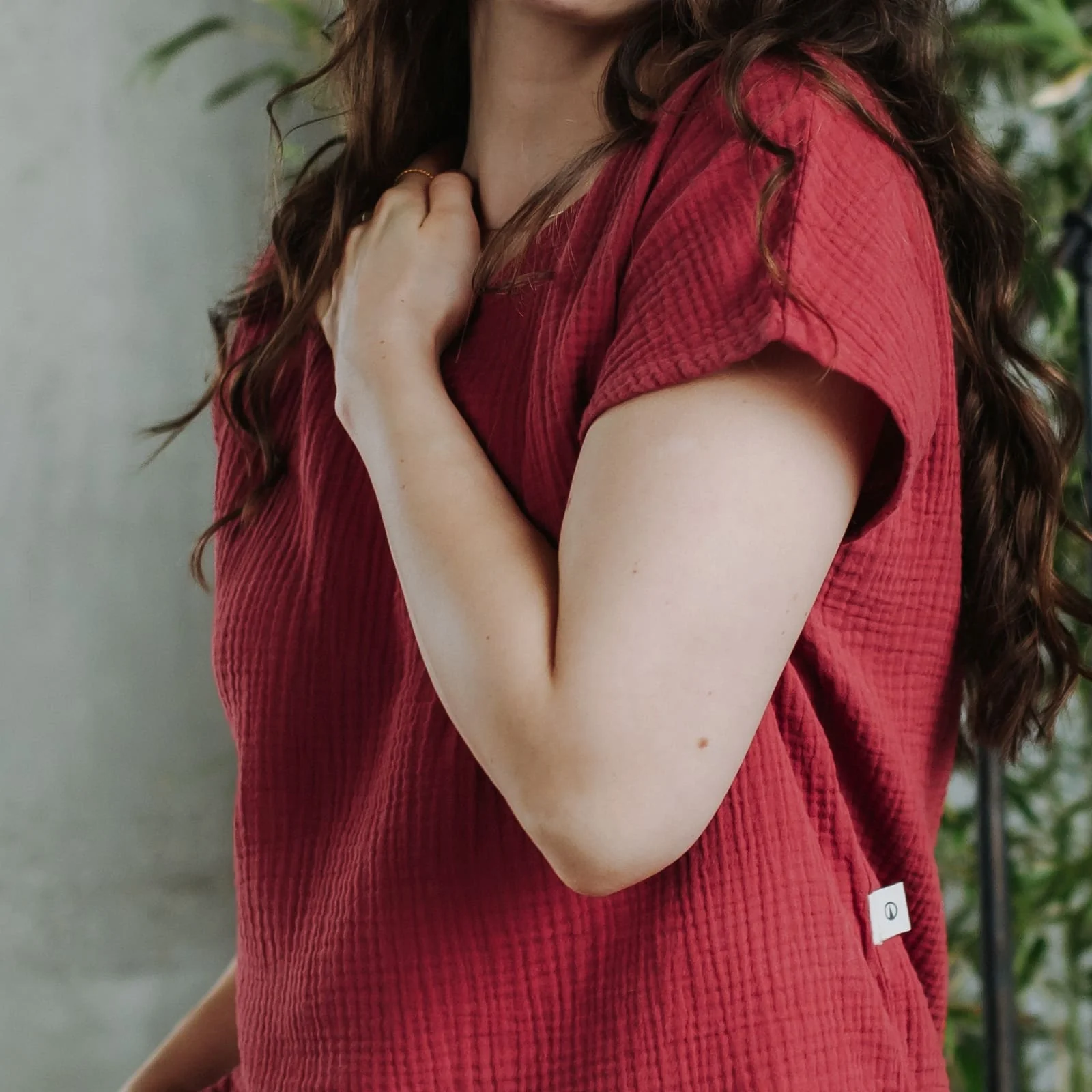 Musselin T-Shirt Ida