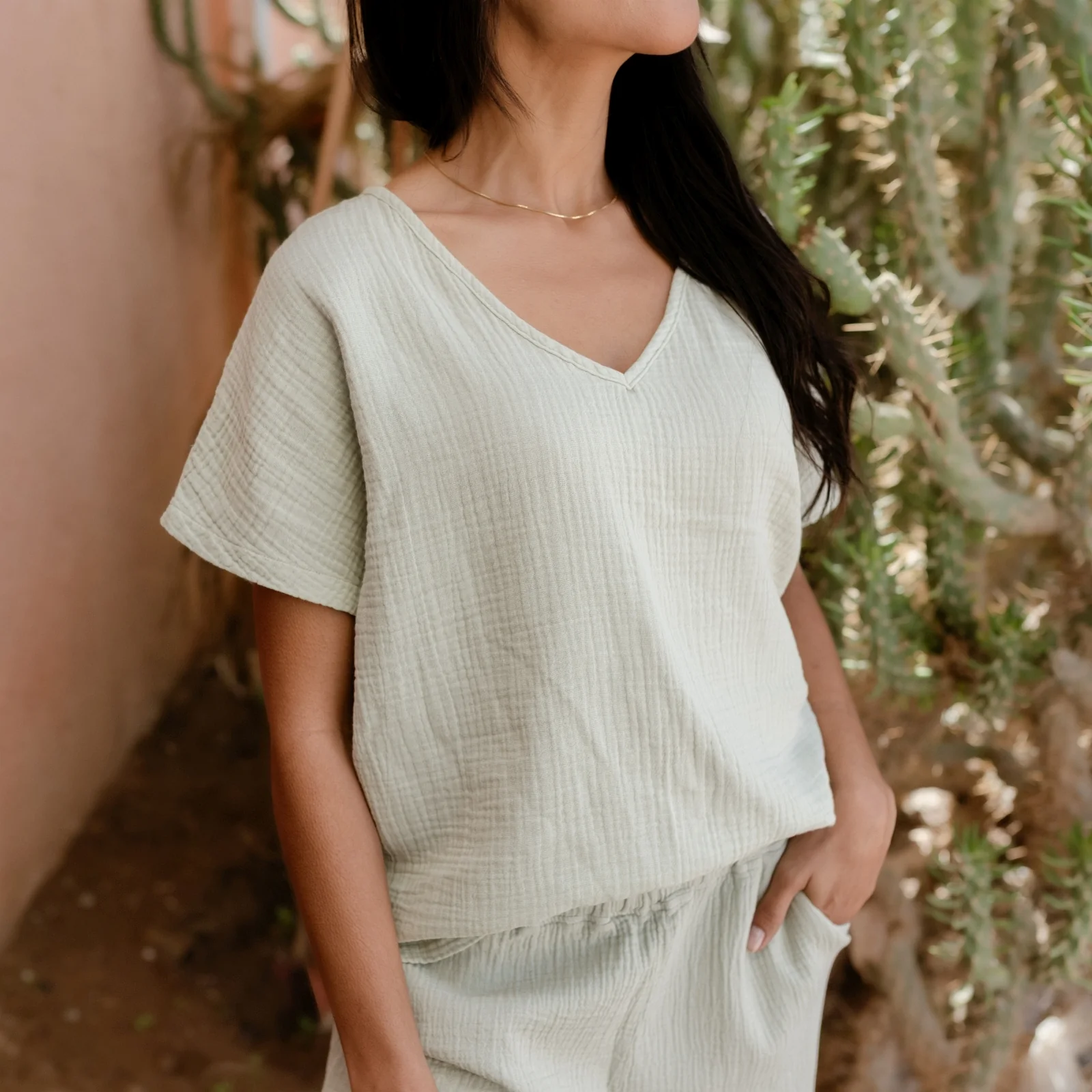 Musselin T-Shirt Lidia - Image 15
