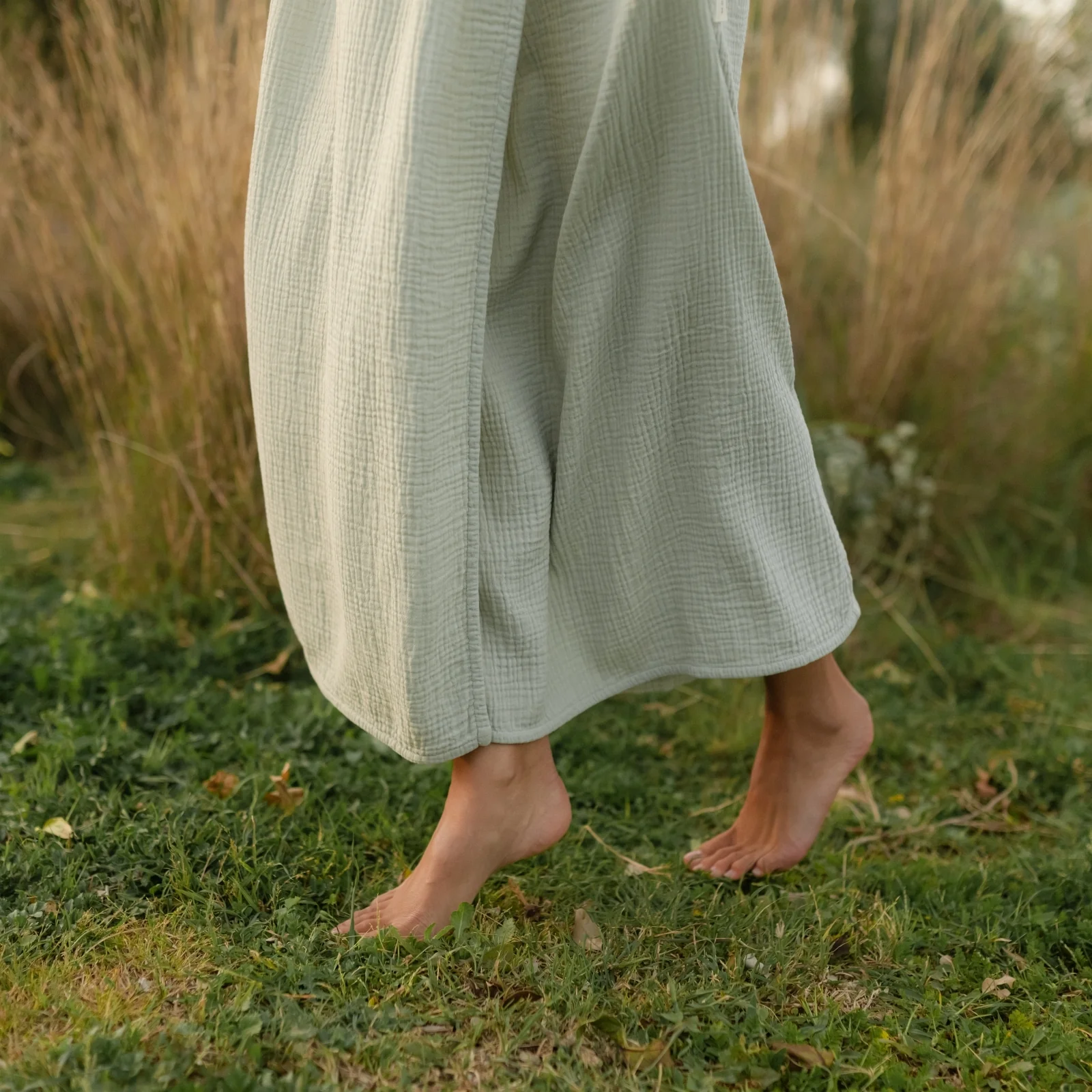 Musselin Midi Wickelkleid Milva - Image 18