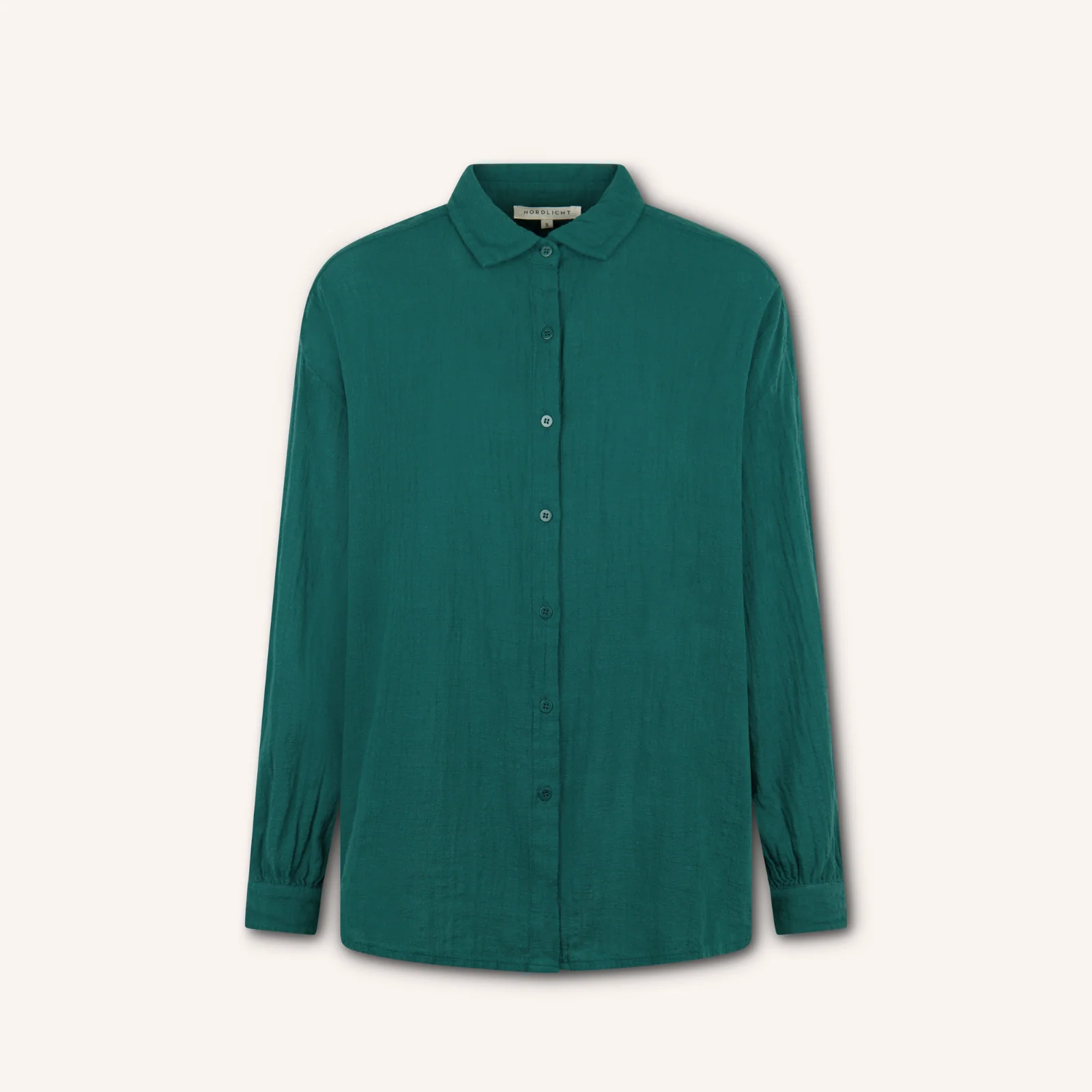 Oversize Bluse Sofia mit Leinenstruktur - Image 2