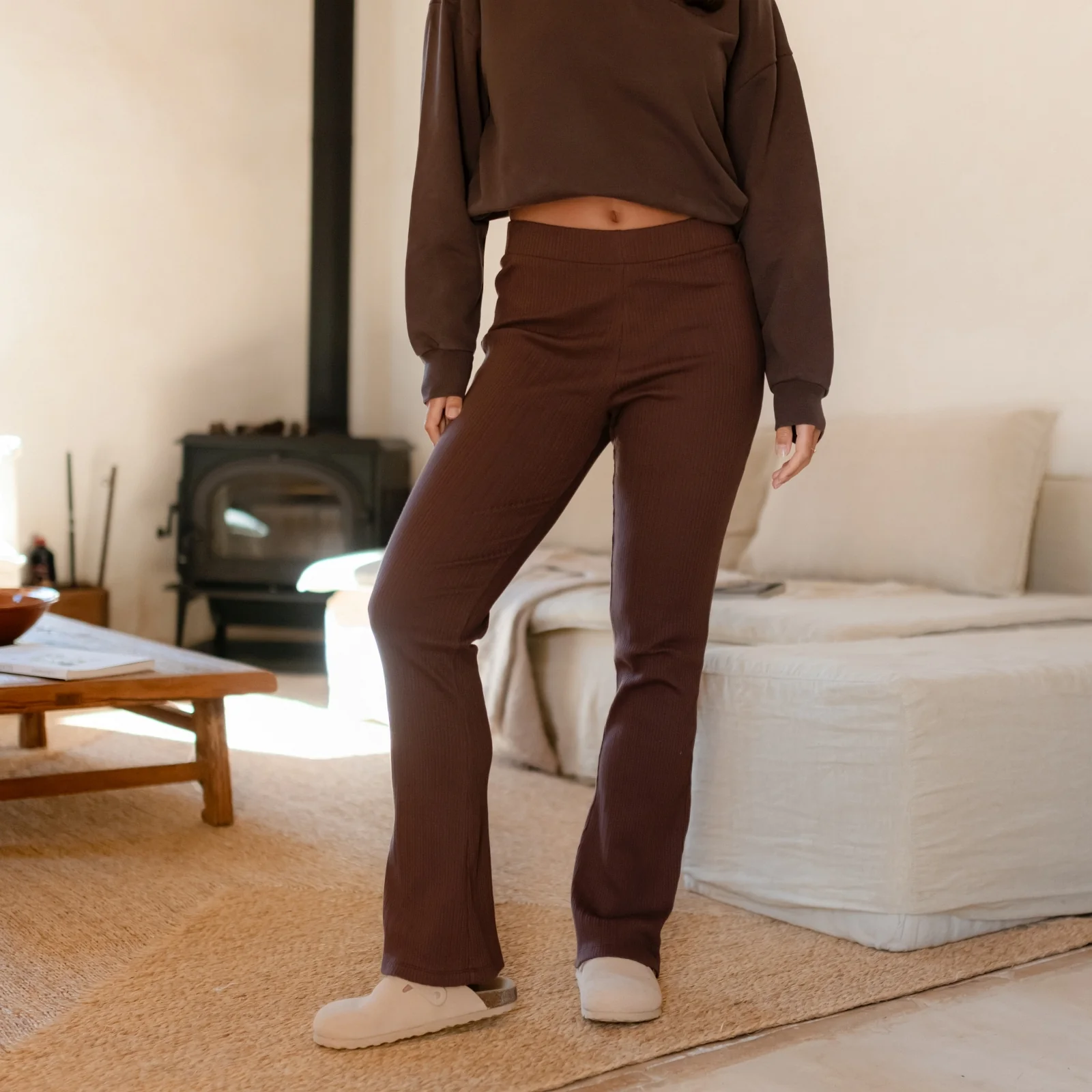 Ripp Pointelle Leggings Sofie - Image 12