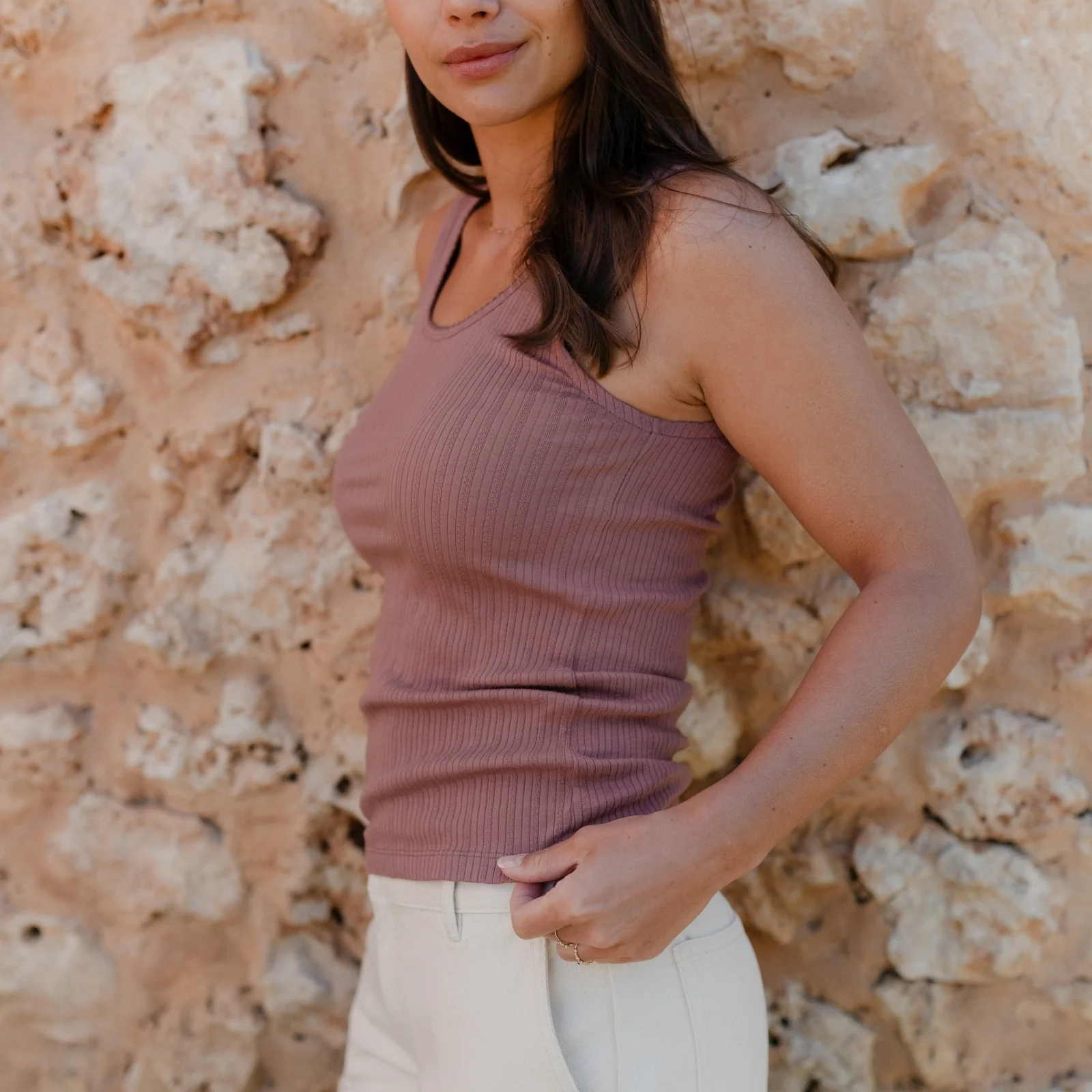 Pointelle Ripp Top Anna - Image 19