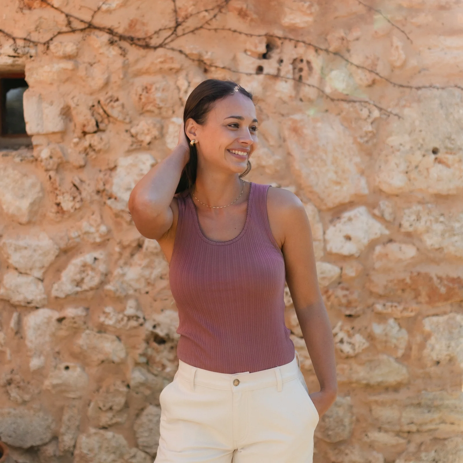 Pointelle Ripp Top Anna - Image 22