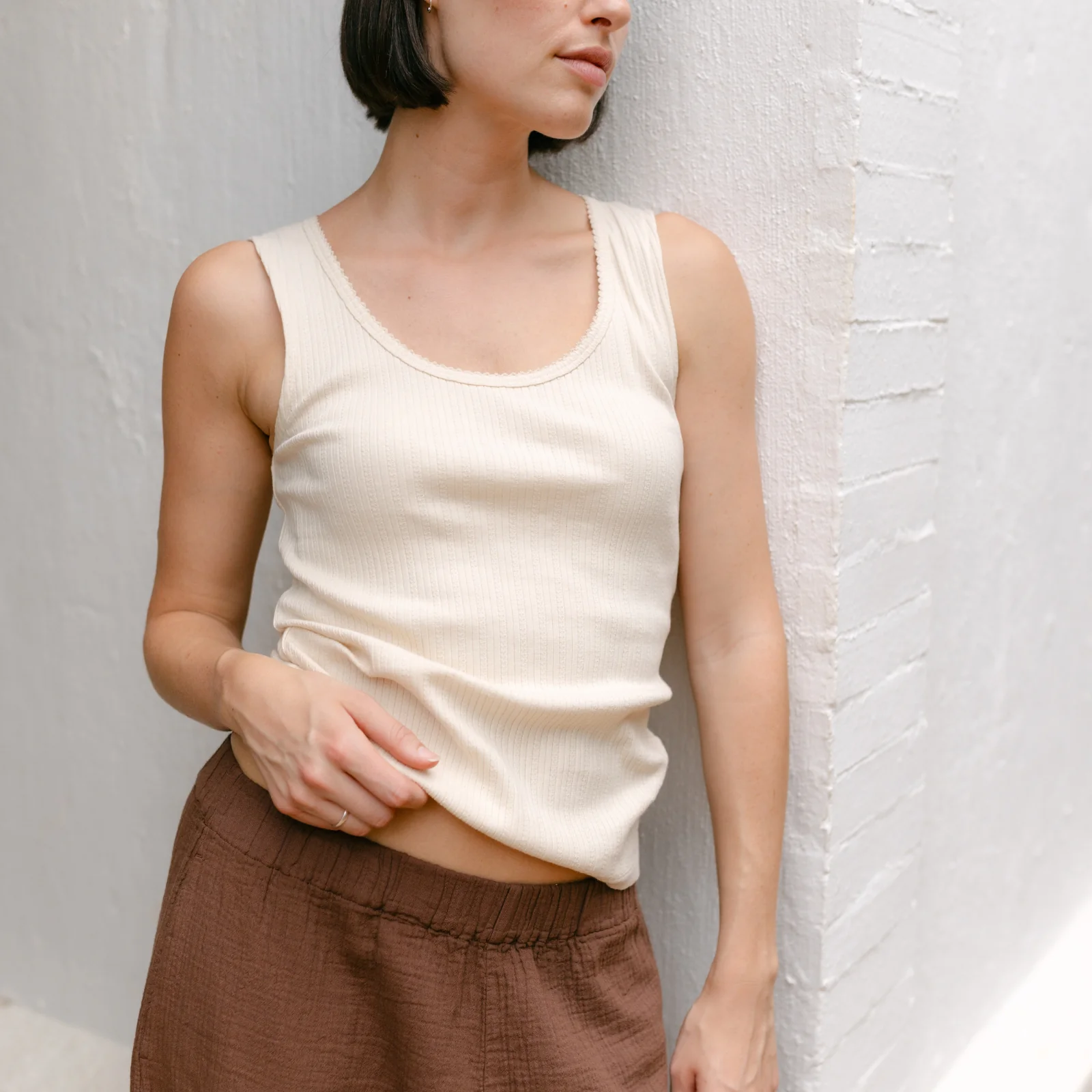 Pointelle Ripp Top Anna - Image 5