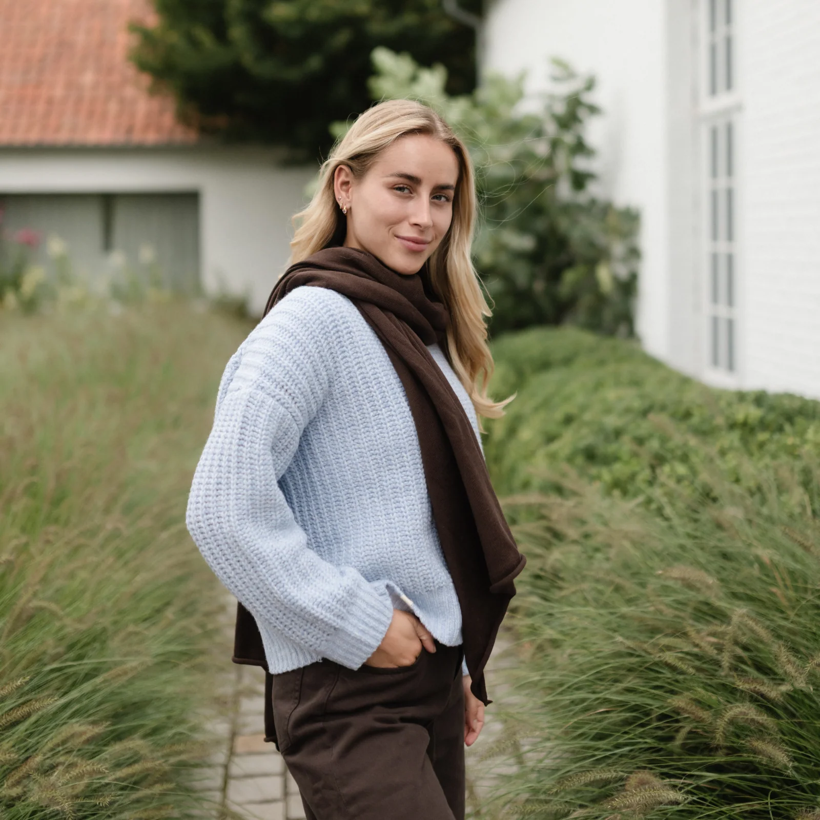 Feinstrick Schal Thea - Image 3