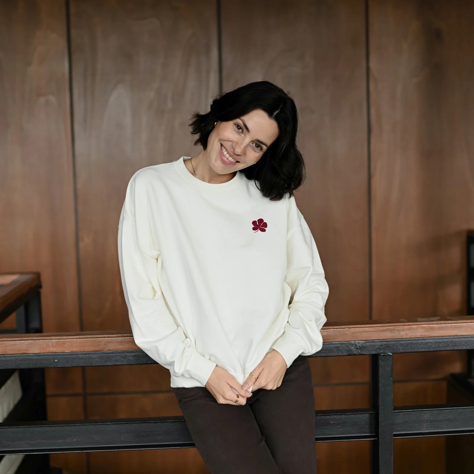 Sweater Jonna Print Cherry - Image 14