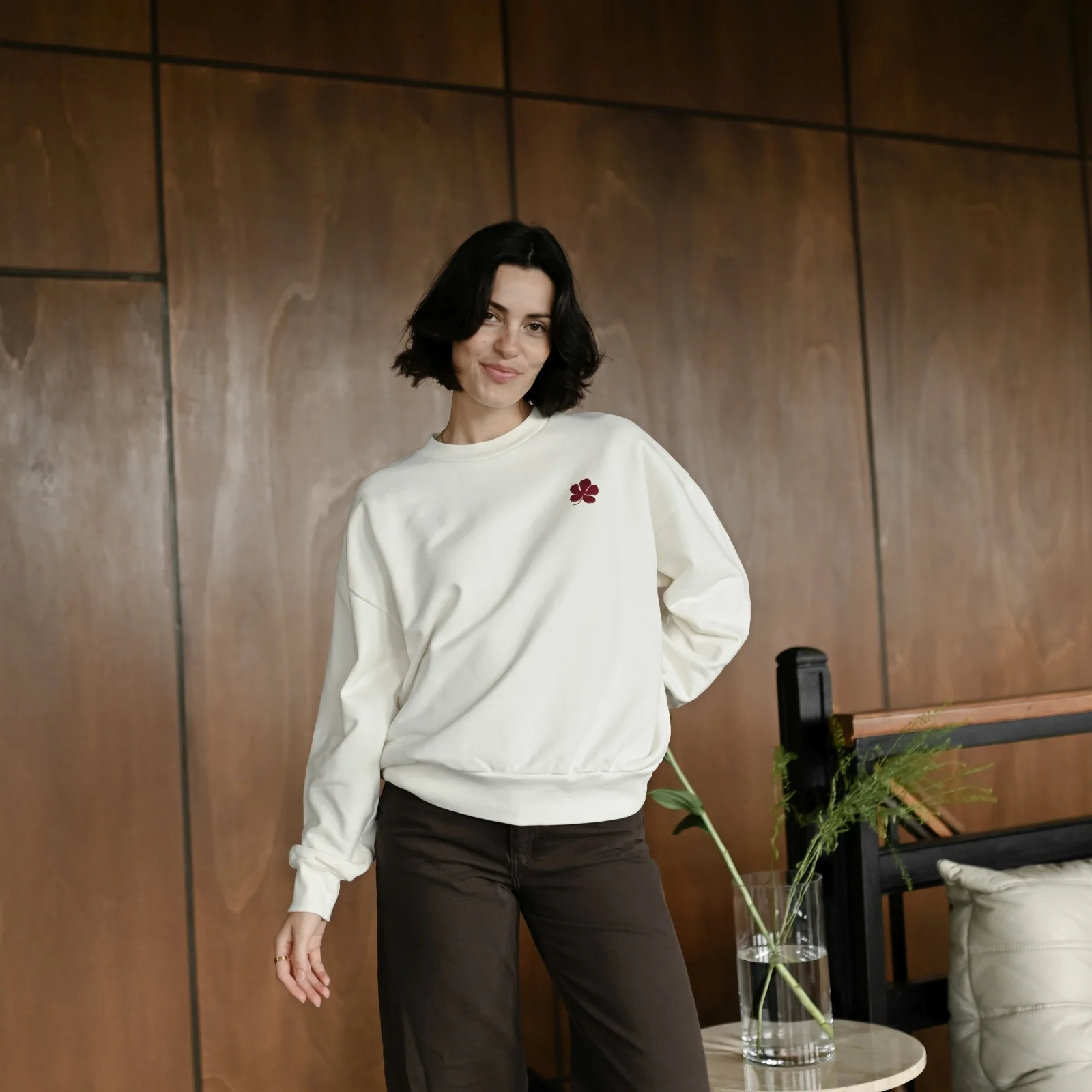 Sweater Jonna Print Cherry - Image 16