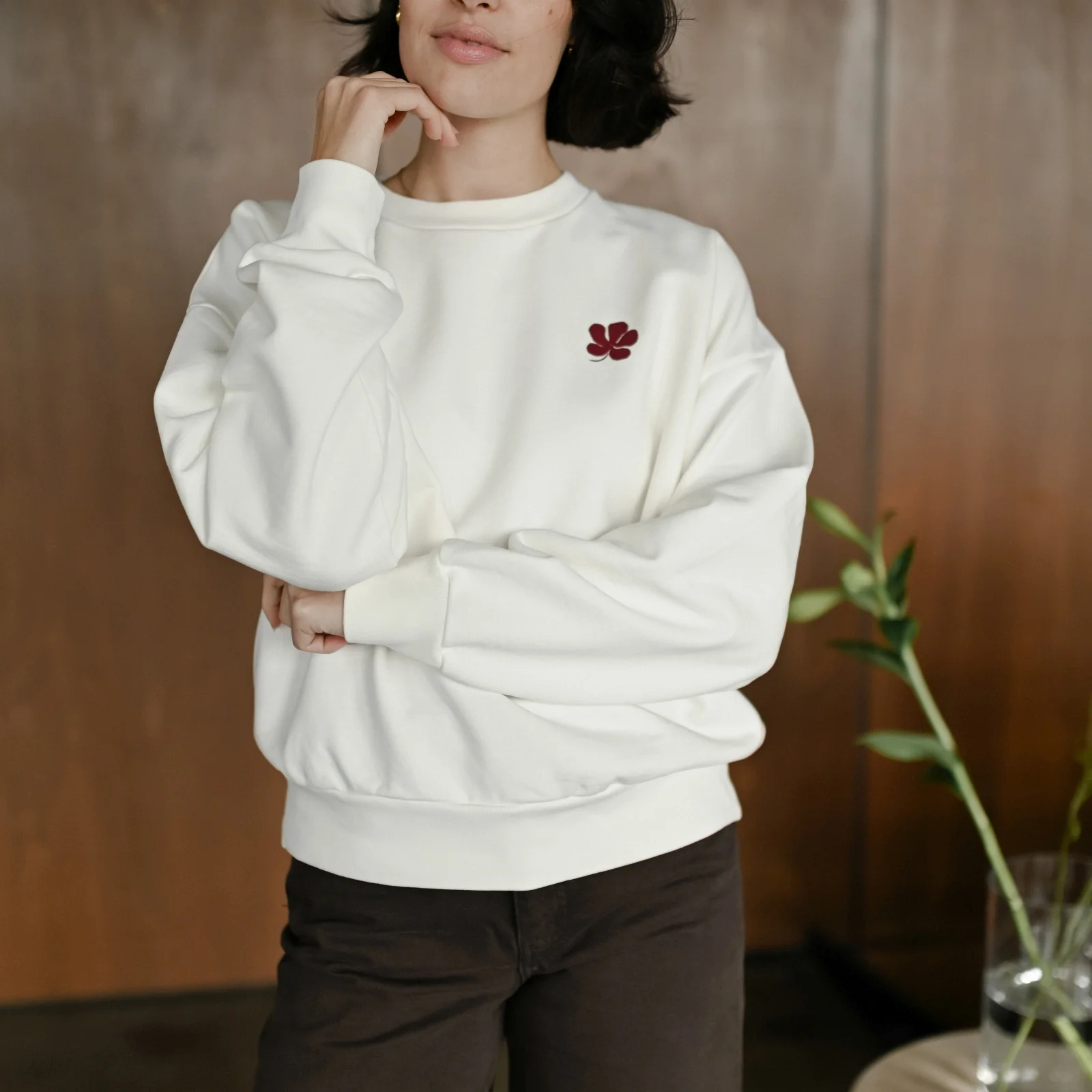 Sweater Jonna Print Cherry - Image 17