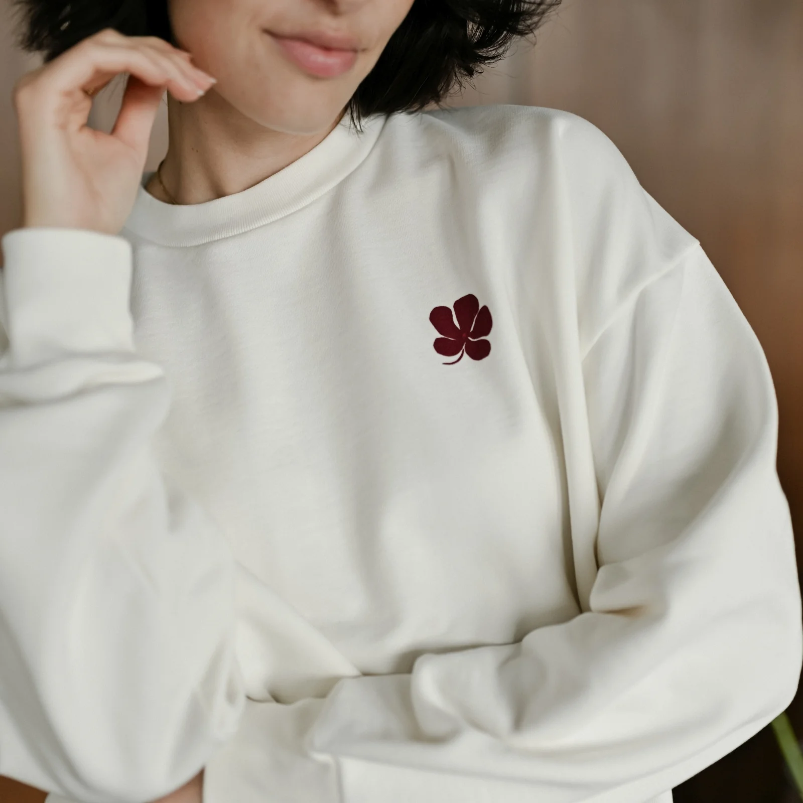 Sweater Jonna Print Cherry - Image 18