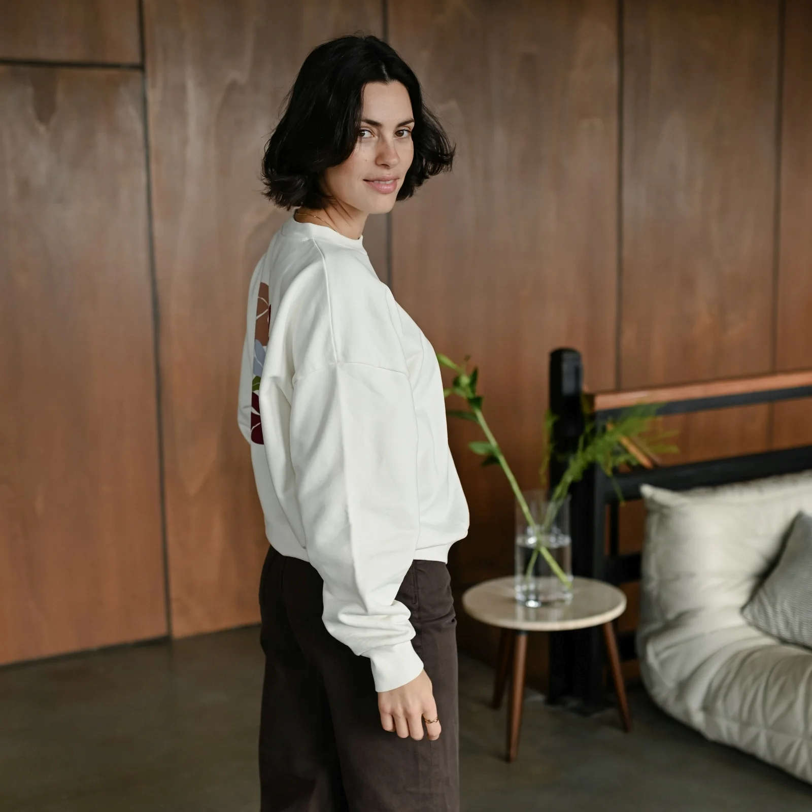 Sweater Jonna Print Cherry - Image 4