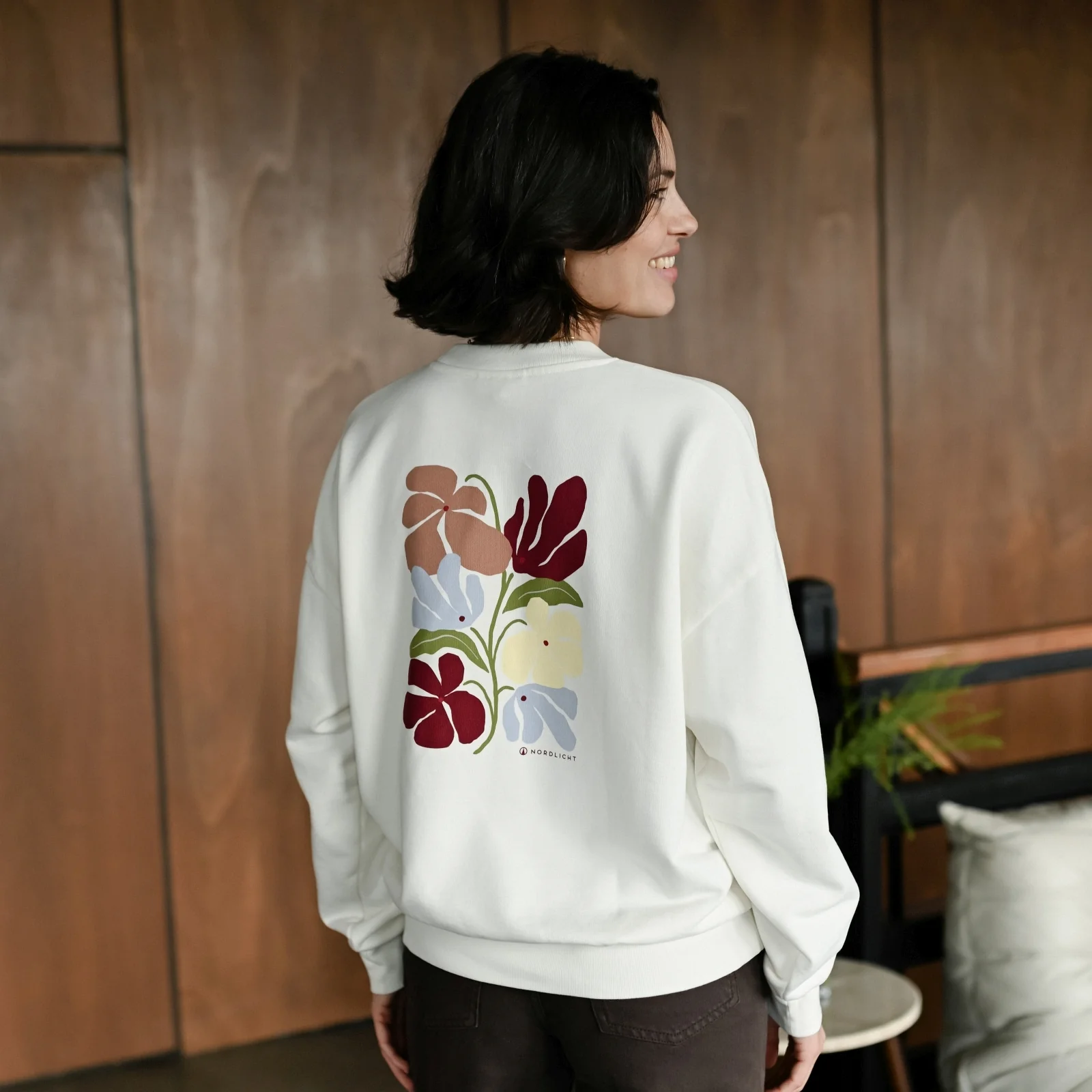 Sweater Jonna Print Cherry - Image 6