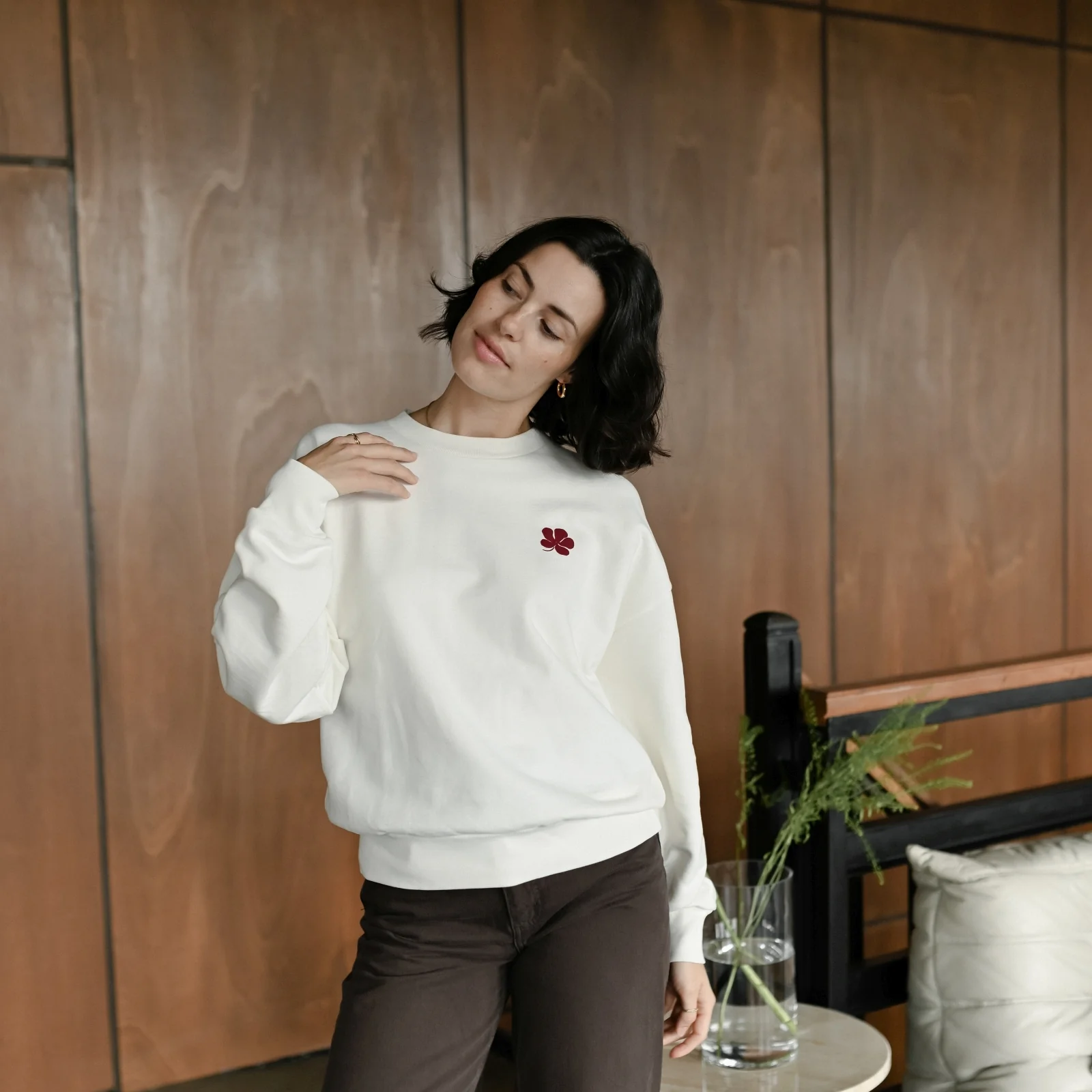 Sweater Jonna Print Cherry - Image 8