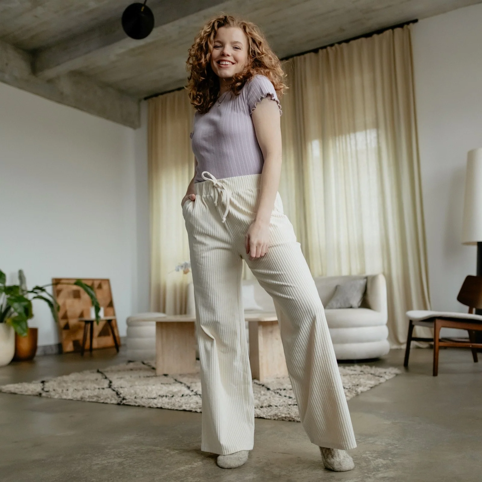 Cord Sweathose Lana - Image 3